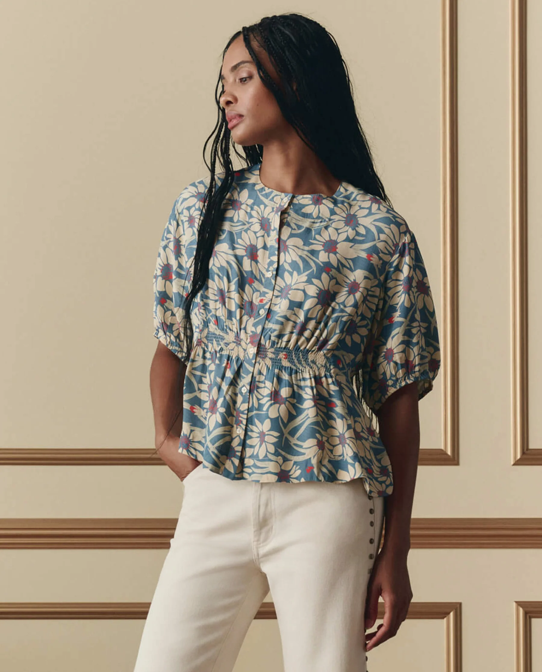 1012-the-hayflower-top.-blue-scattered-bloom-1.webp The Hayflower Top. -- Blue Scattered Bloom