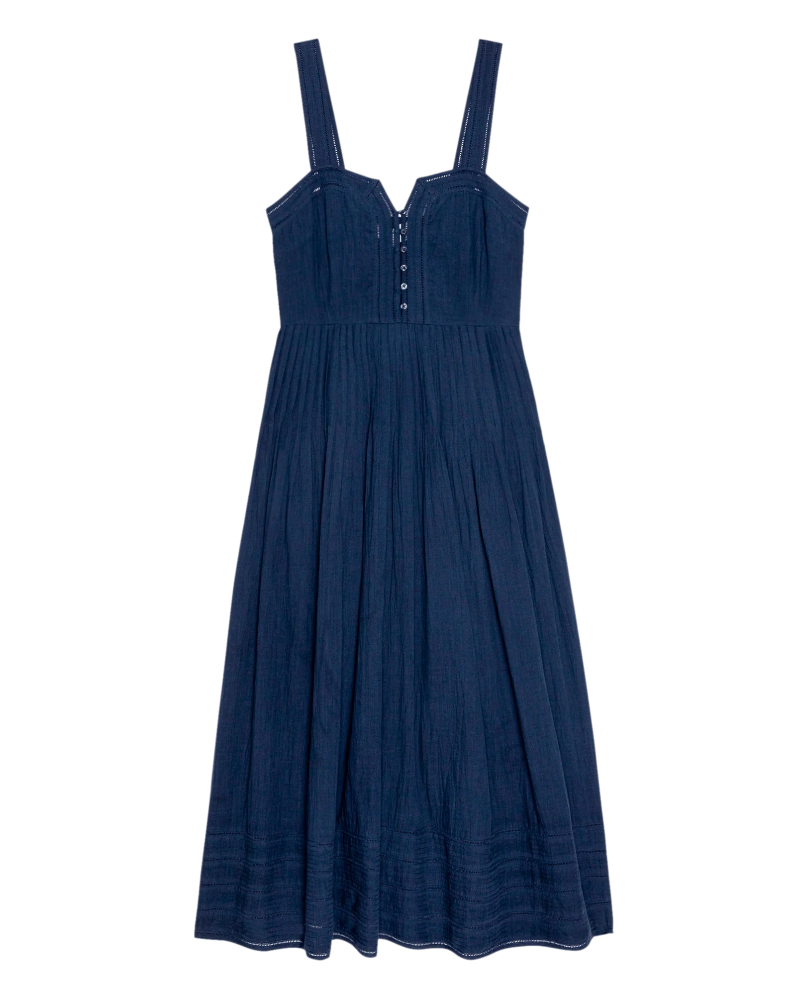The Day Break Dress. -- Navy