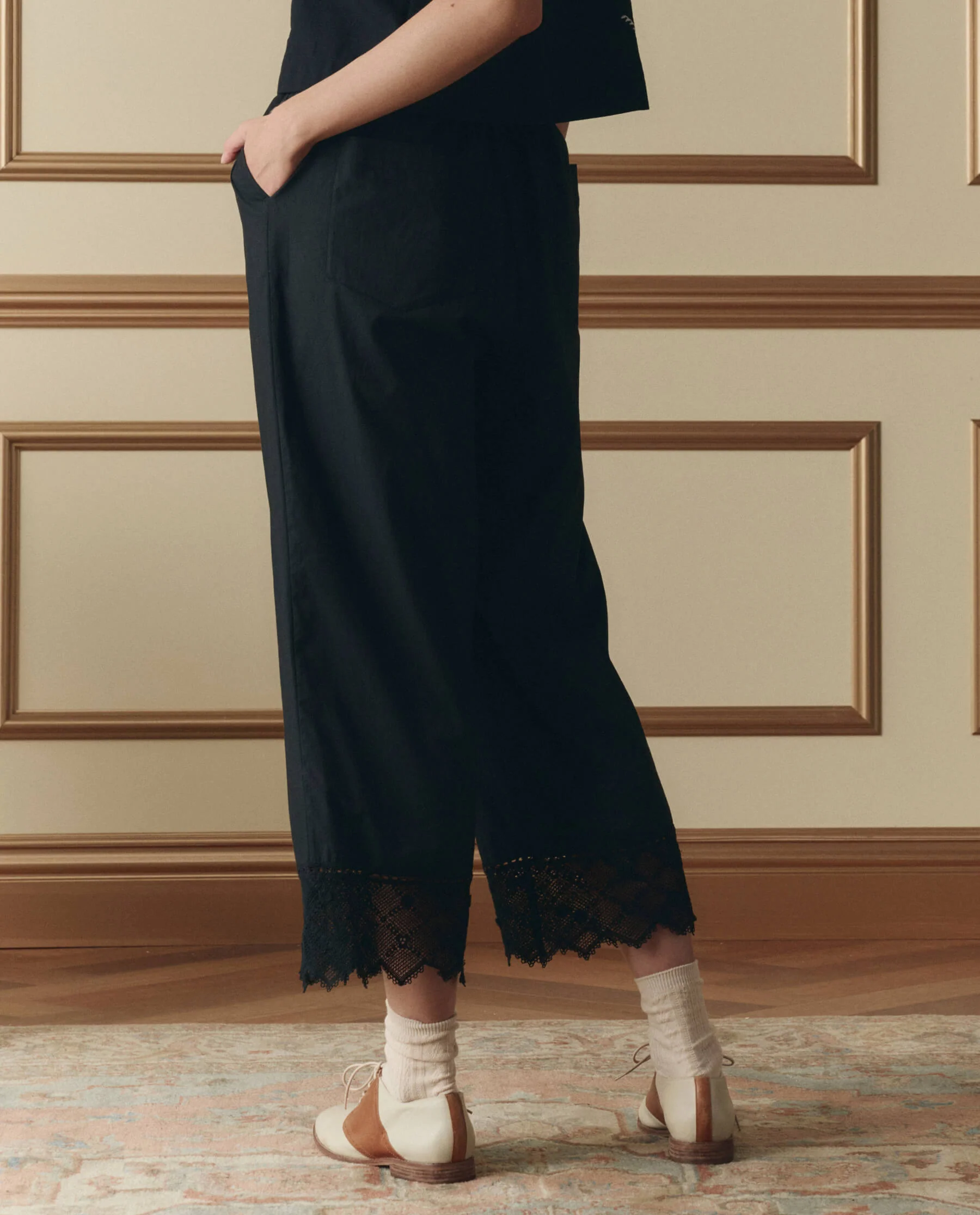 1022-the-rosette-crochet-pant.-black-4.webp The Rosette Crochet Pant. -- Black