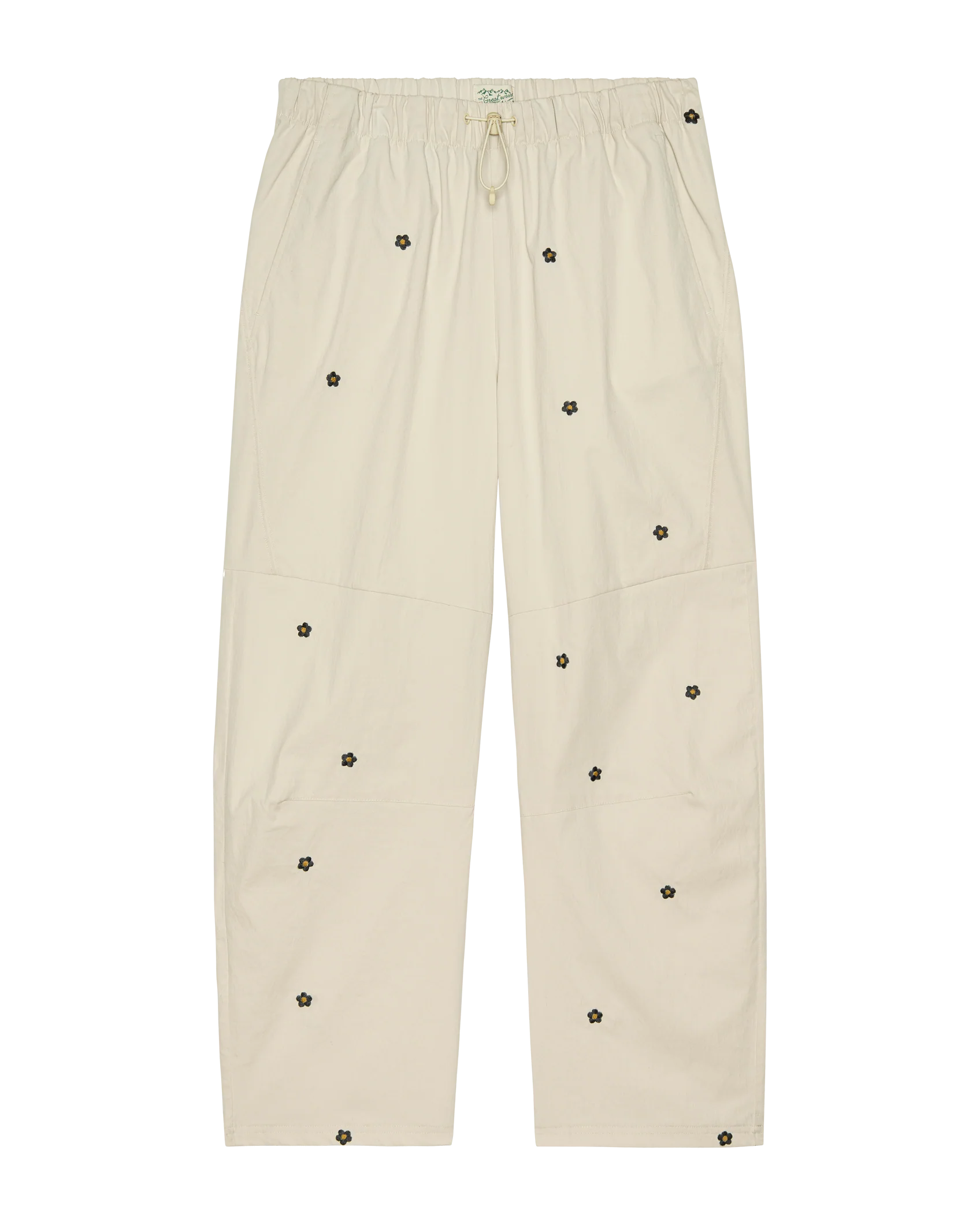 1126-the-embroidered-outpost-pant.-cream-with-black-daisies-5.webp The Embroidered Outpost Pant. -- Cream With Black Daisies
