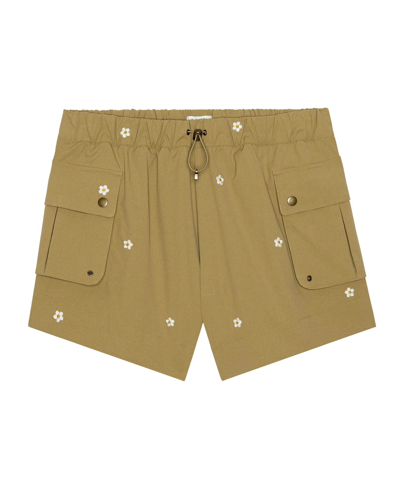 1168-the-embroidered-cargo-short.-khaki-with-cream-daisies-6.webp The Embroidered Cargo Short. -- Khaki With Cream Daisies