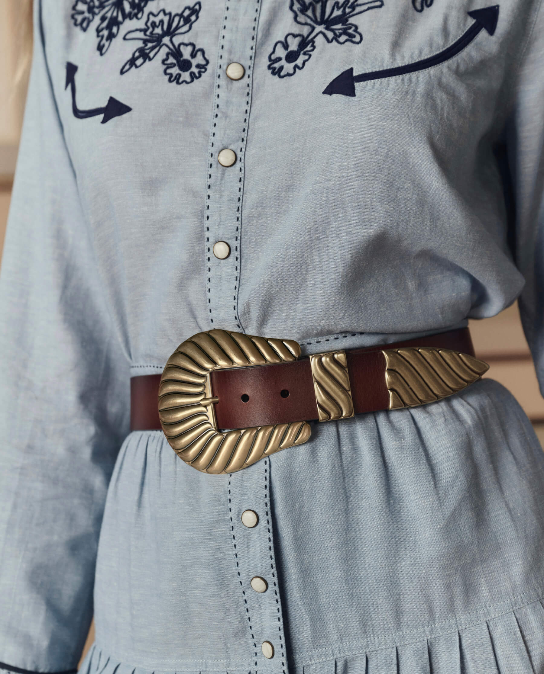 1263-the-big-buckle-belt.-cognac-with-brass-2.jpg The Big Buckle Belt. -- Cognac With Brass