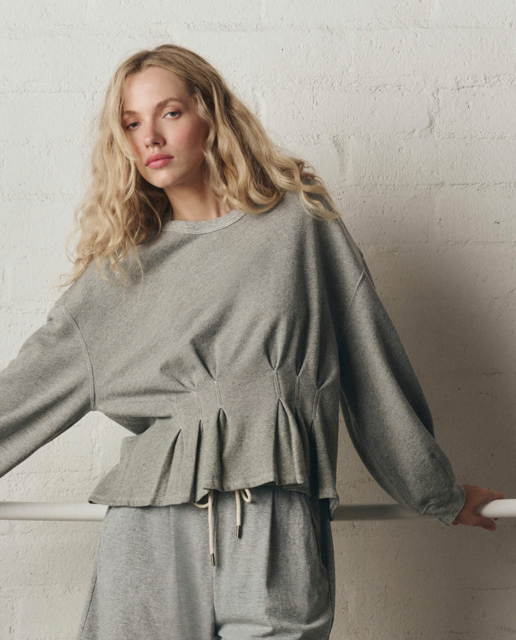 127-the-slouchy-corset-sweatshirt.-varsity-grey-2.jpg The Slouchy Corset Sweatshirt. -- Varsity Grey