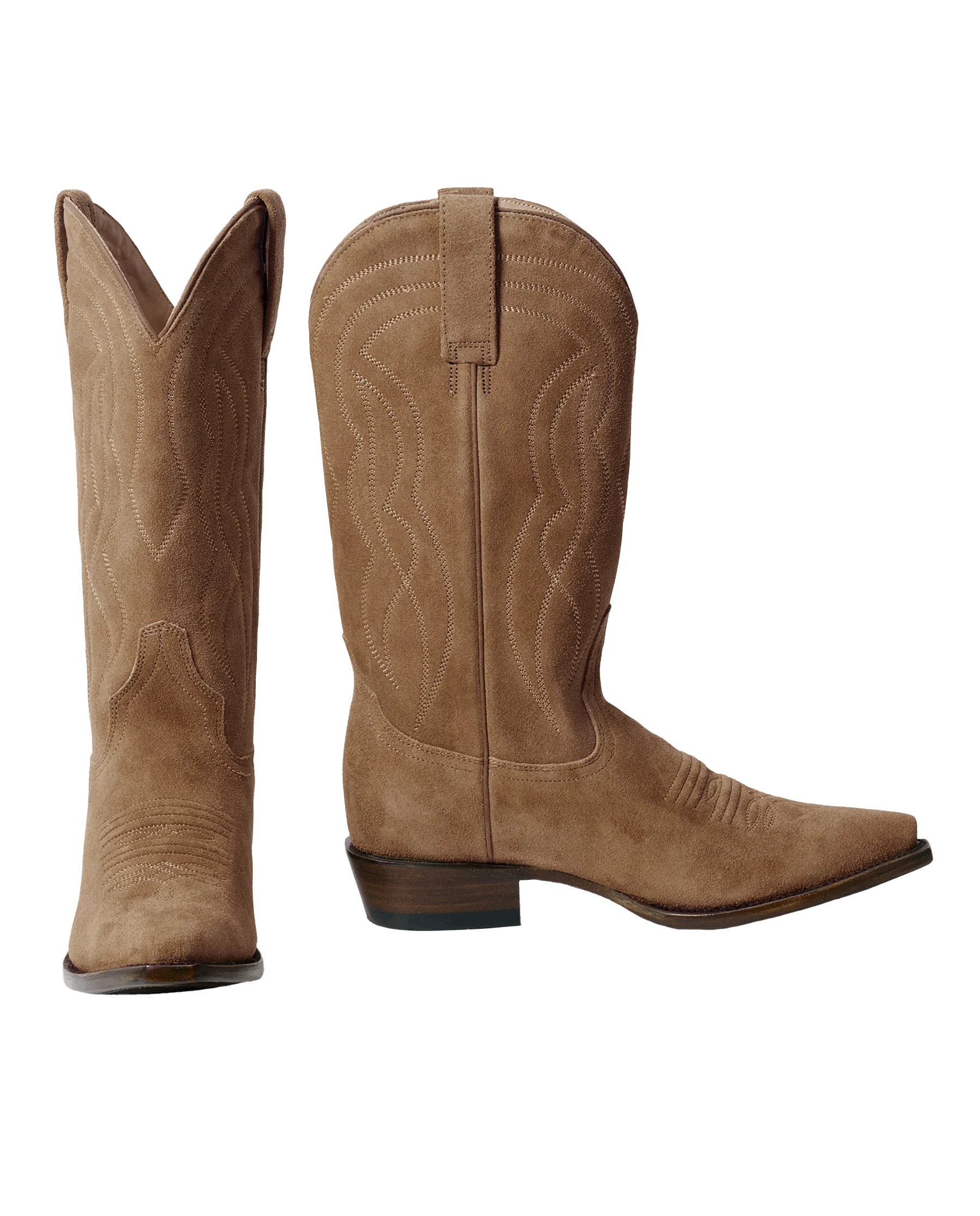 1304-the-cowboy-boot-suede-.-tan-6.webp The Cowboy Boot (Suede). -- Tan