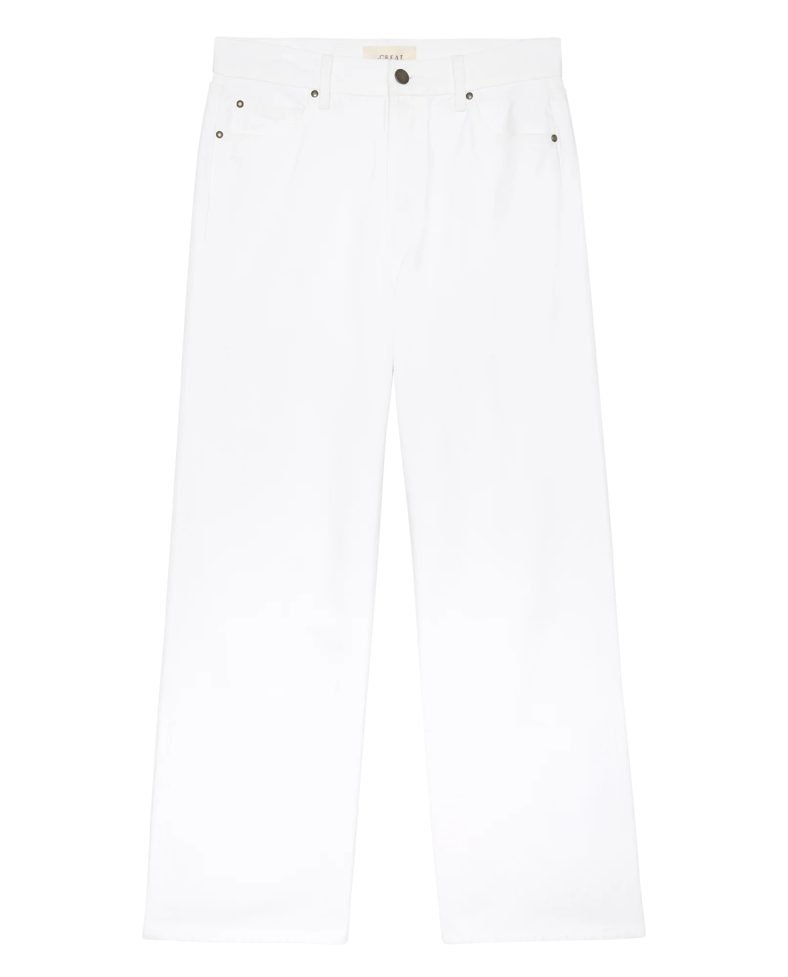 The Slouch Wide Leg Jean. -- True White