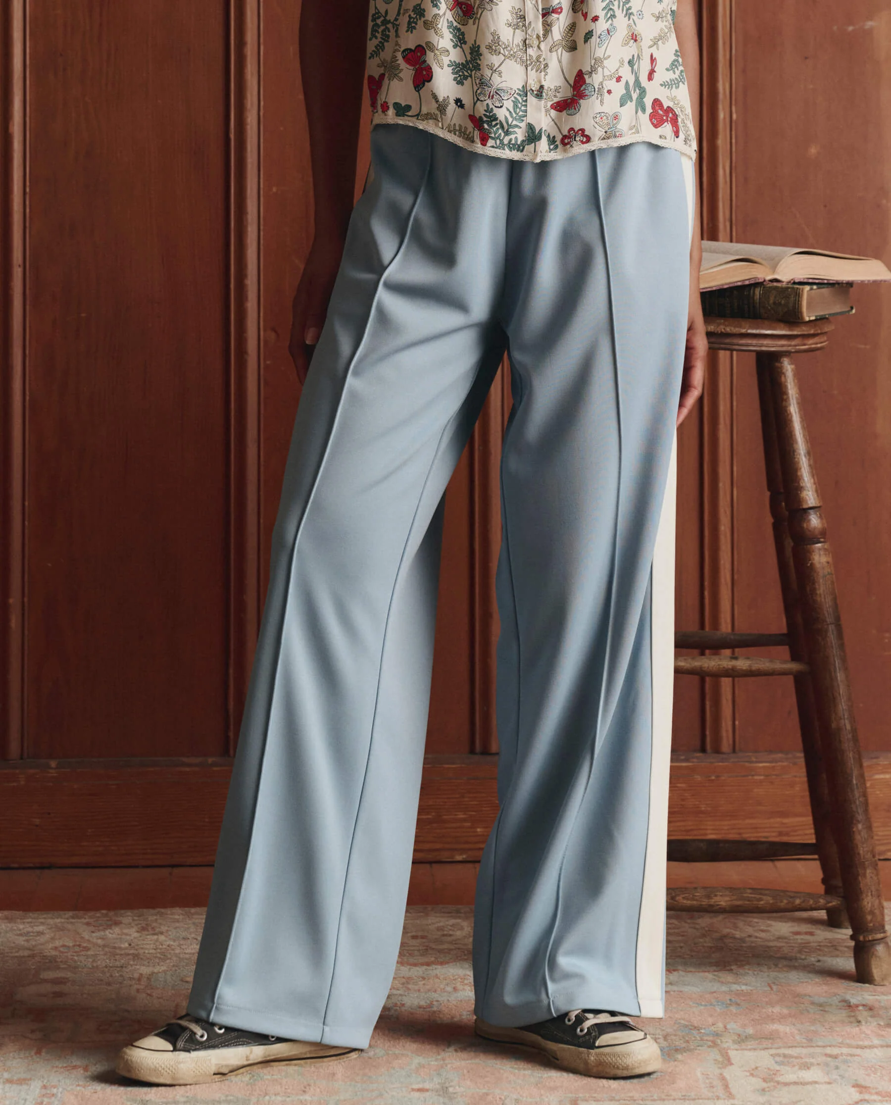 1518-the-wide-leg-track-pant.-robin-blue-1.webp The Wide Leg Track Pant. -- Robin Blue
