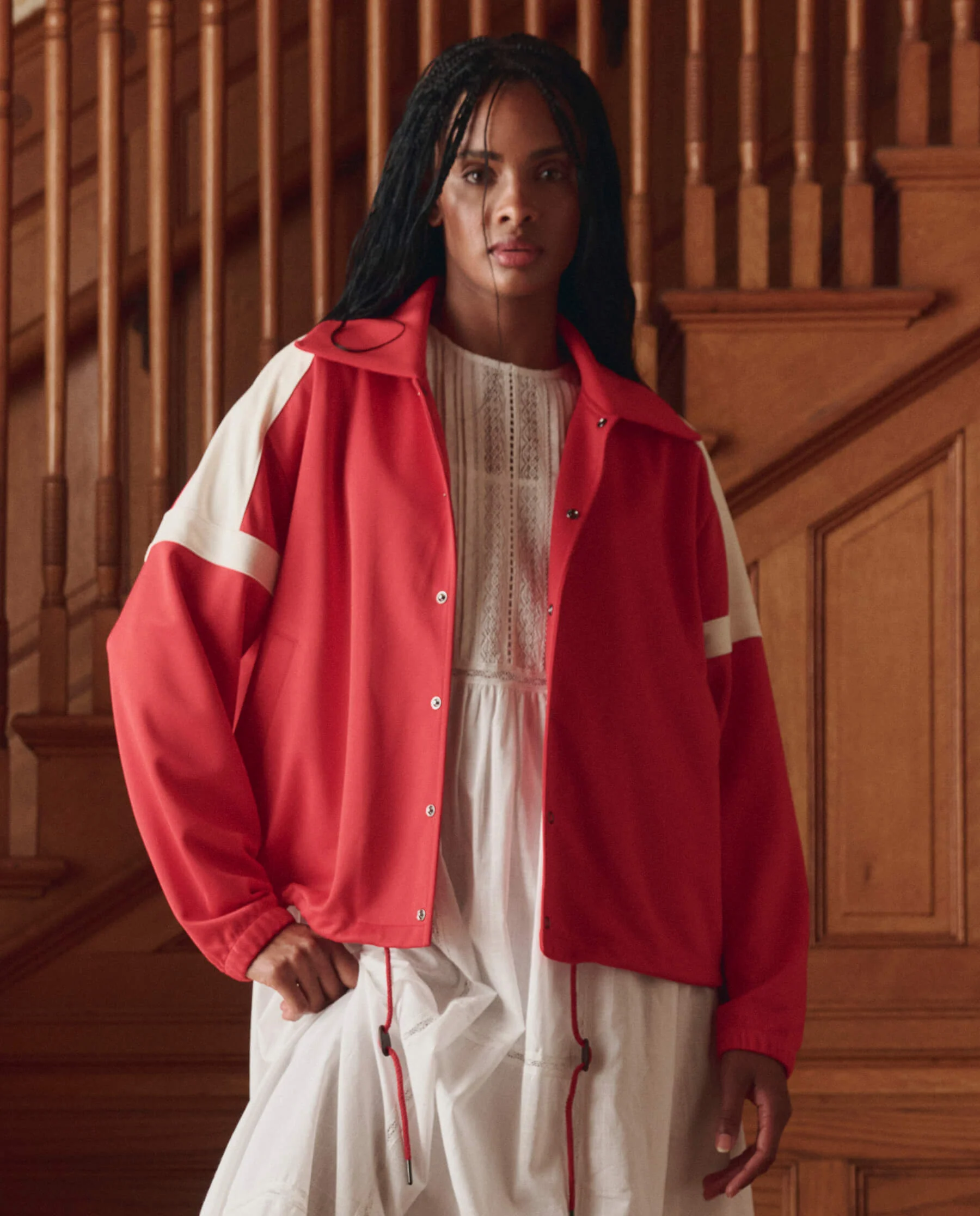 1533-the-trainer-jacket.-poppy-red-1.webp The Trainer Jacket. -- Poppy Red