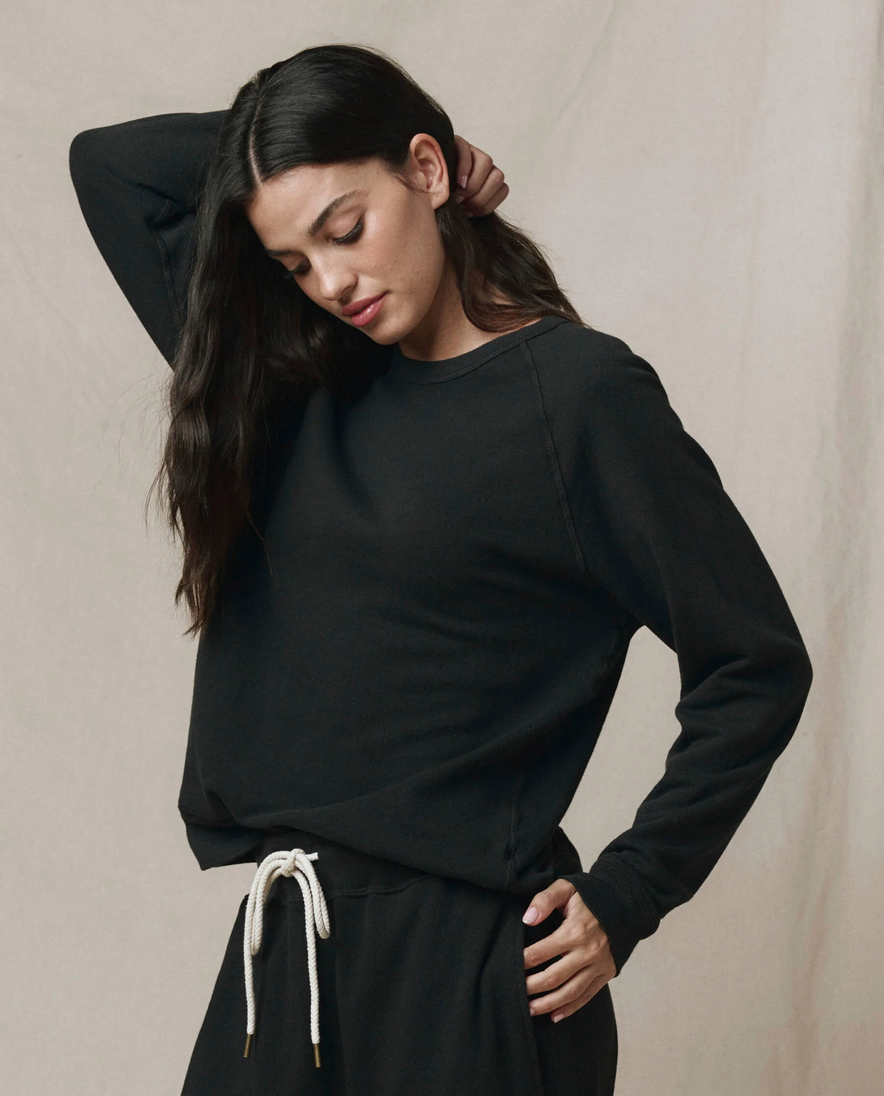The Rookie Sweatshirt. Solid -- Almost Black