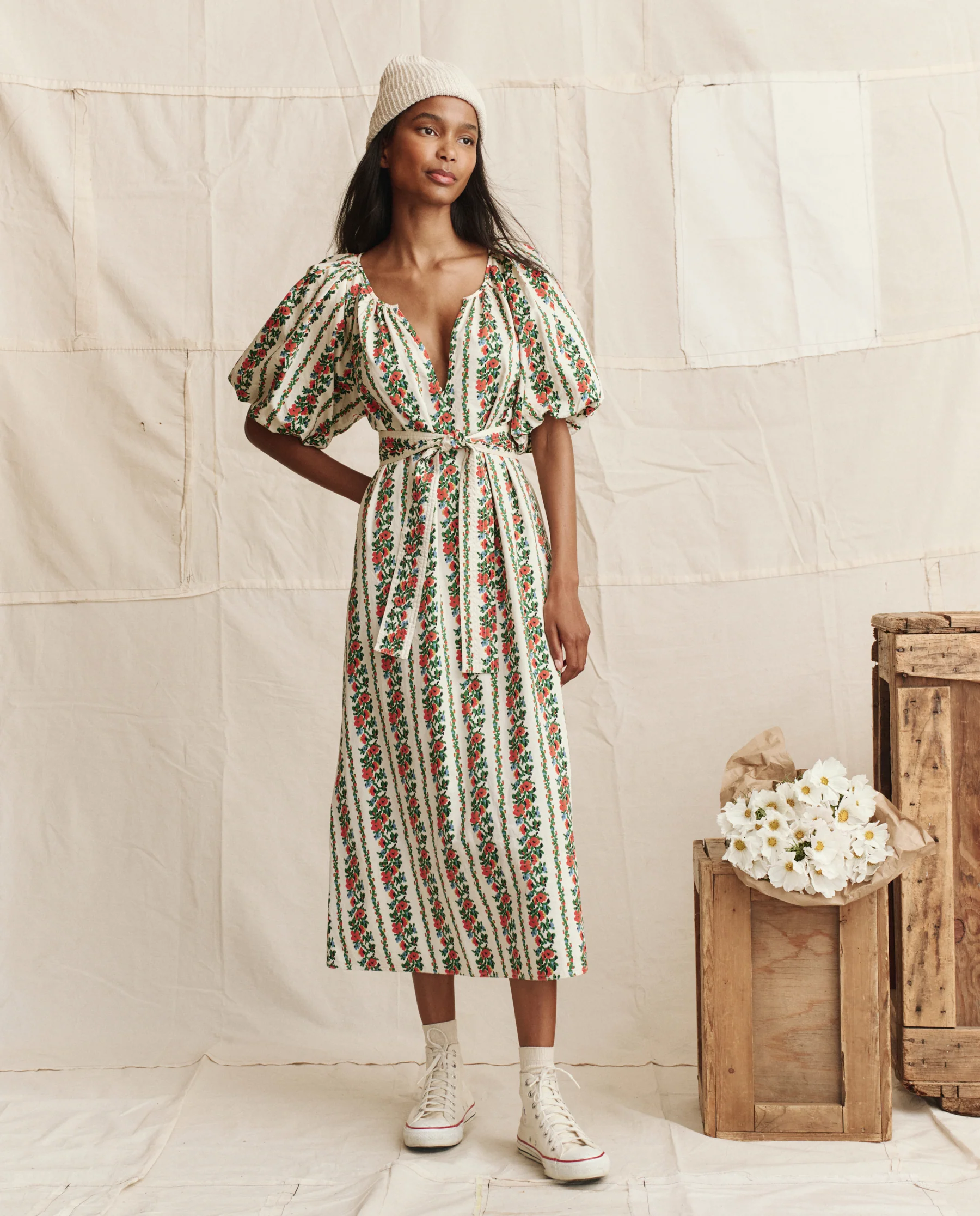 1707-the-fairground-dress.-tapestry-floral-1.webp The Fairground Dress. -- Tapestry Floral