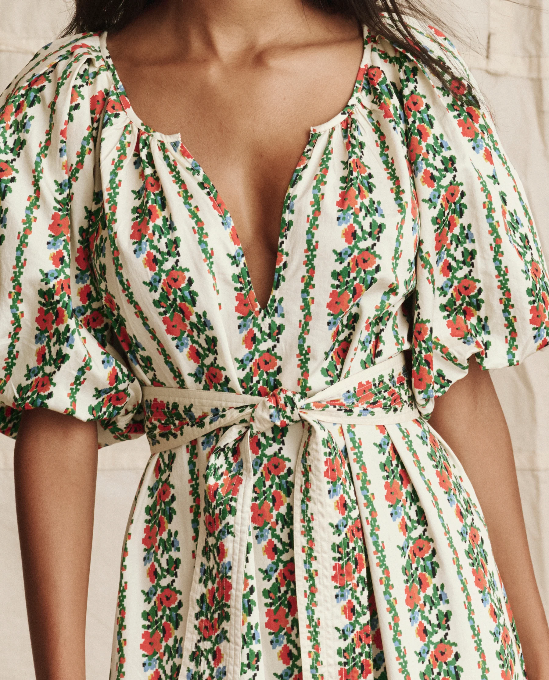 The Fairground Dress. -- Tapestry Floral