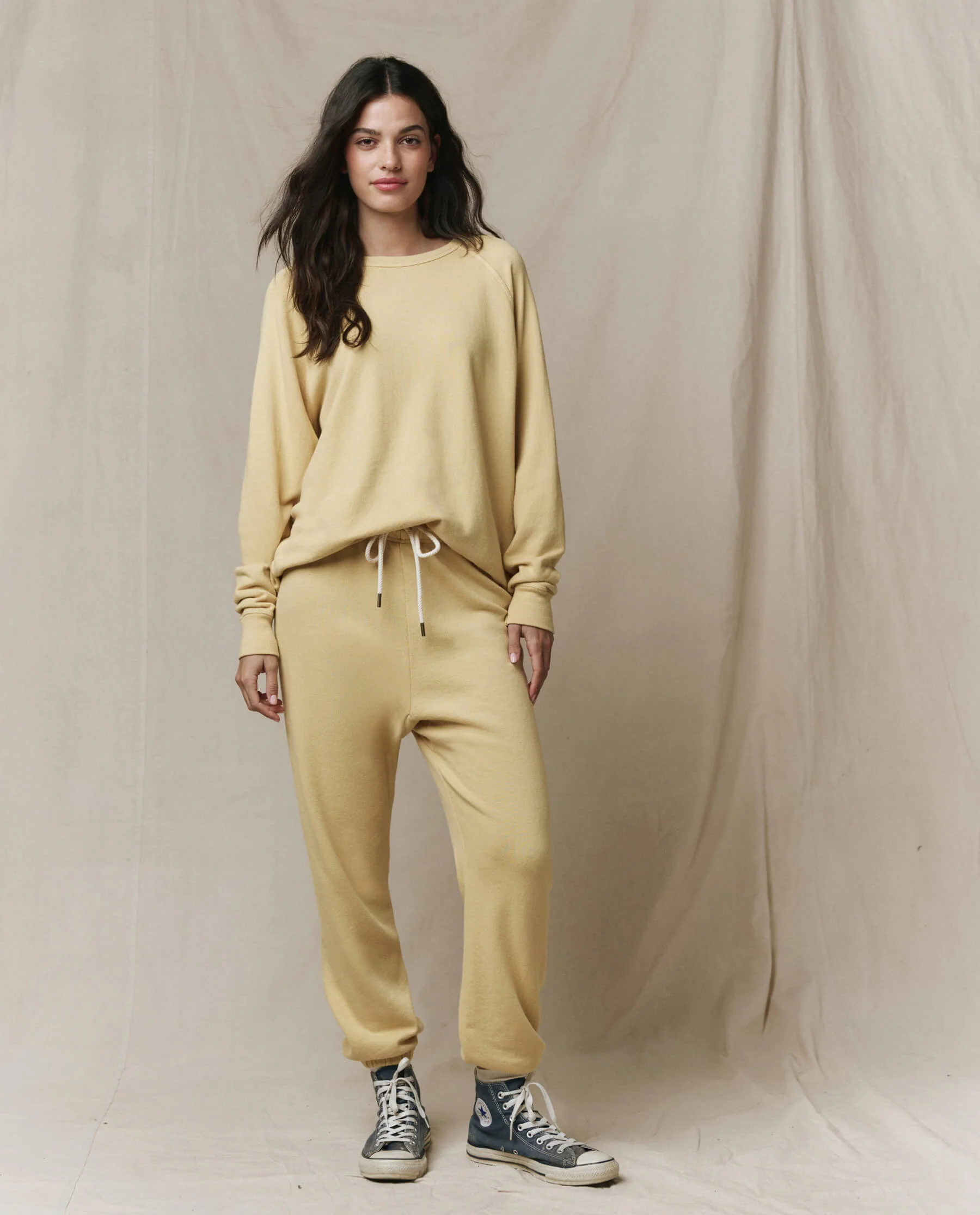 The Stadium Sweatpant. Solid -- Butter Yellow