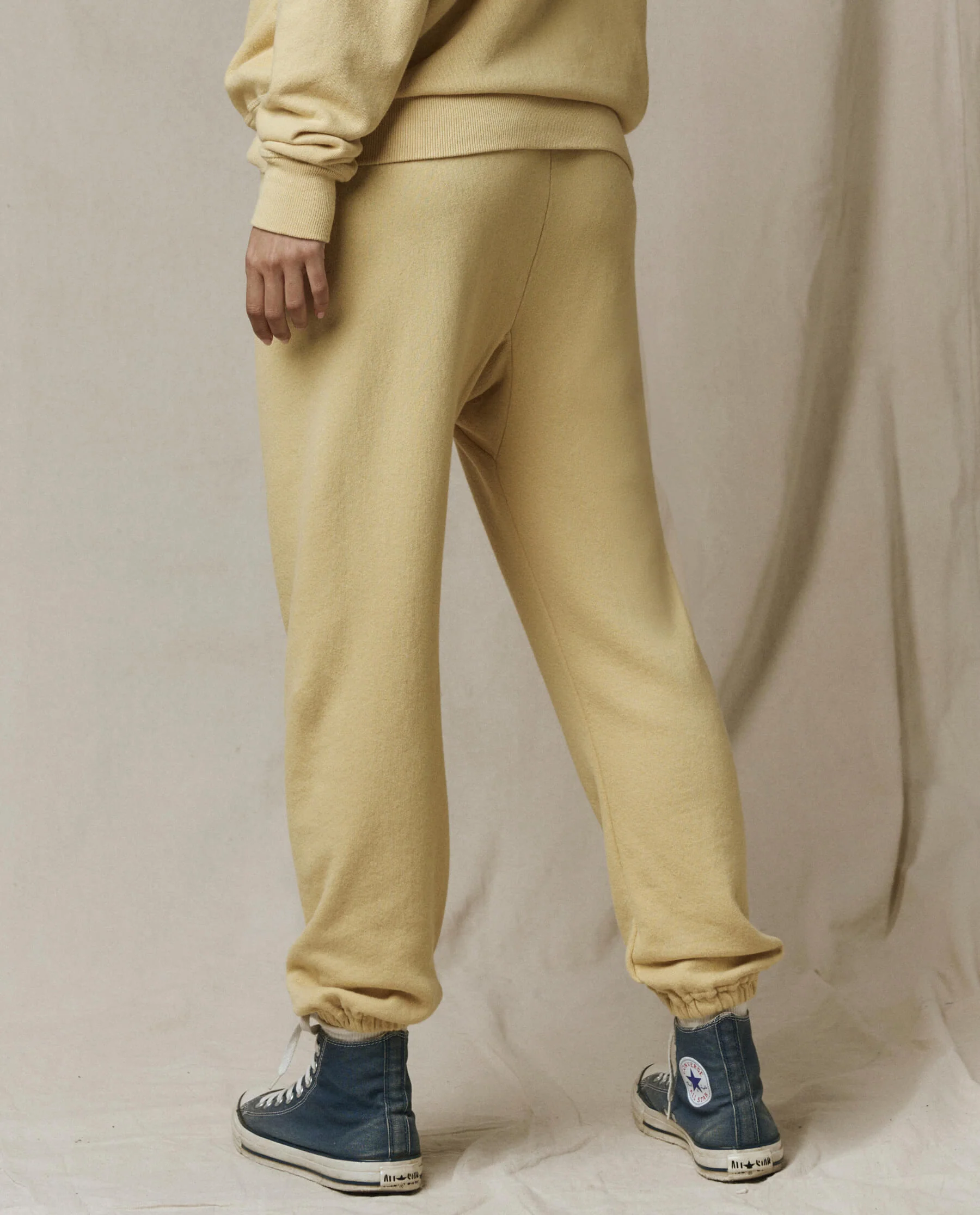 The Stadium Sweatpant. Solid -- Butter Yellow