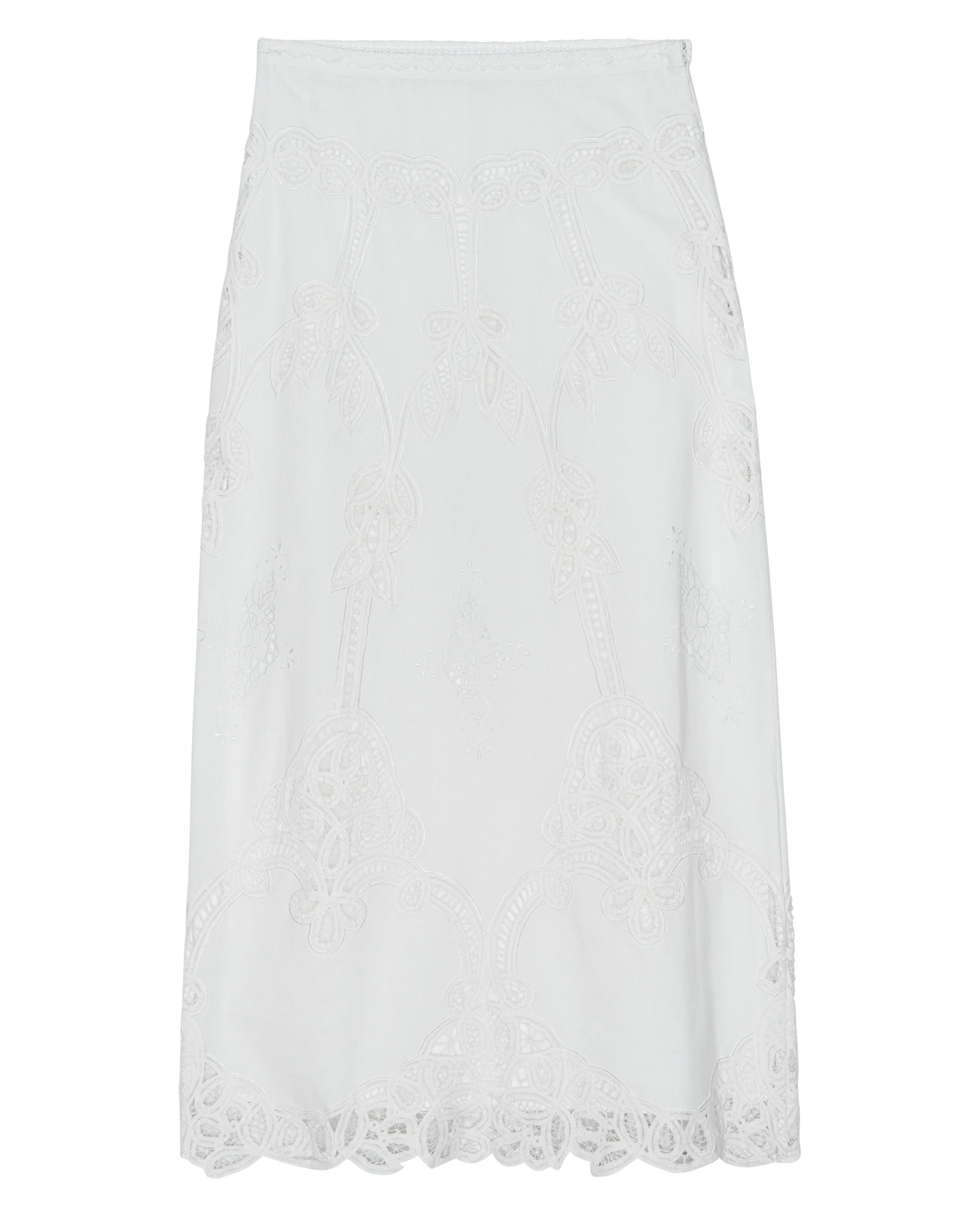 The Picnic Skirt. -- Cream