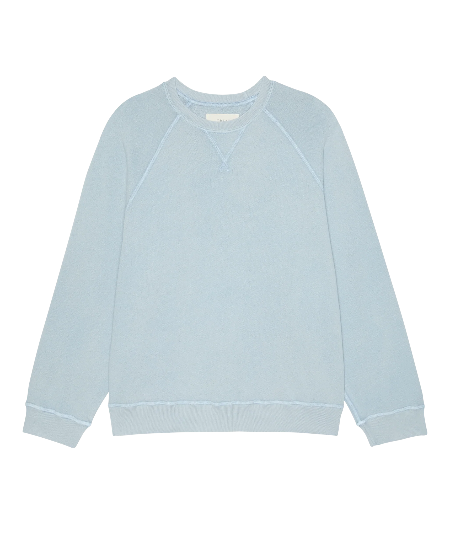 The Slouch Sweatshirt. Solid -- Whisper Blue