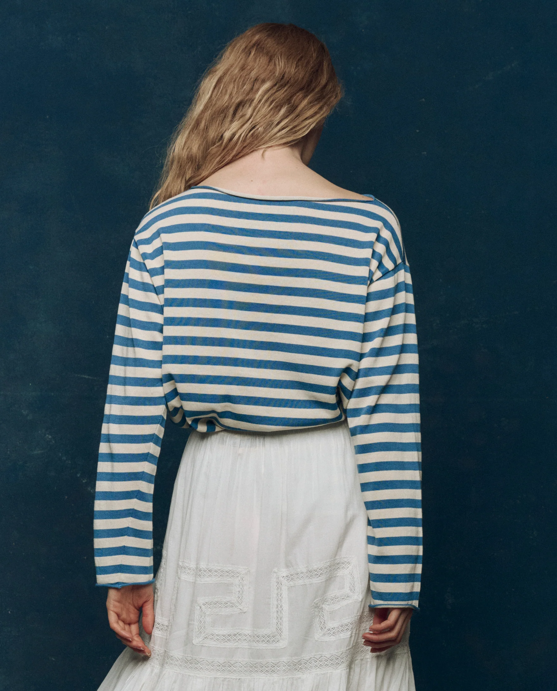 The Sailor Sweater. -- Sea Blue