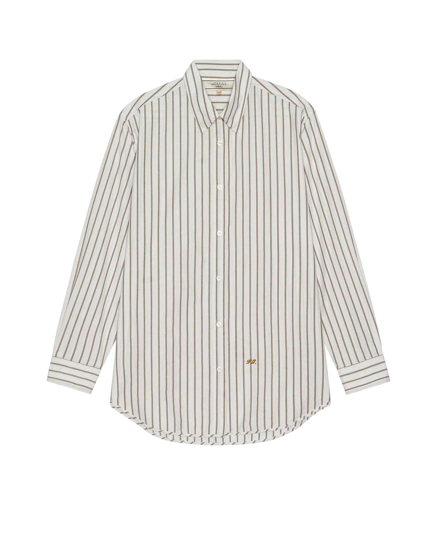 The Menswear Button Up. -- Ivy League Stripe