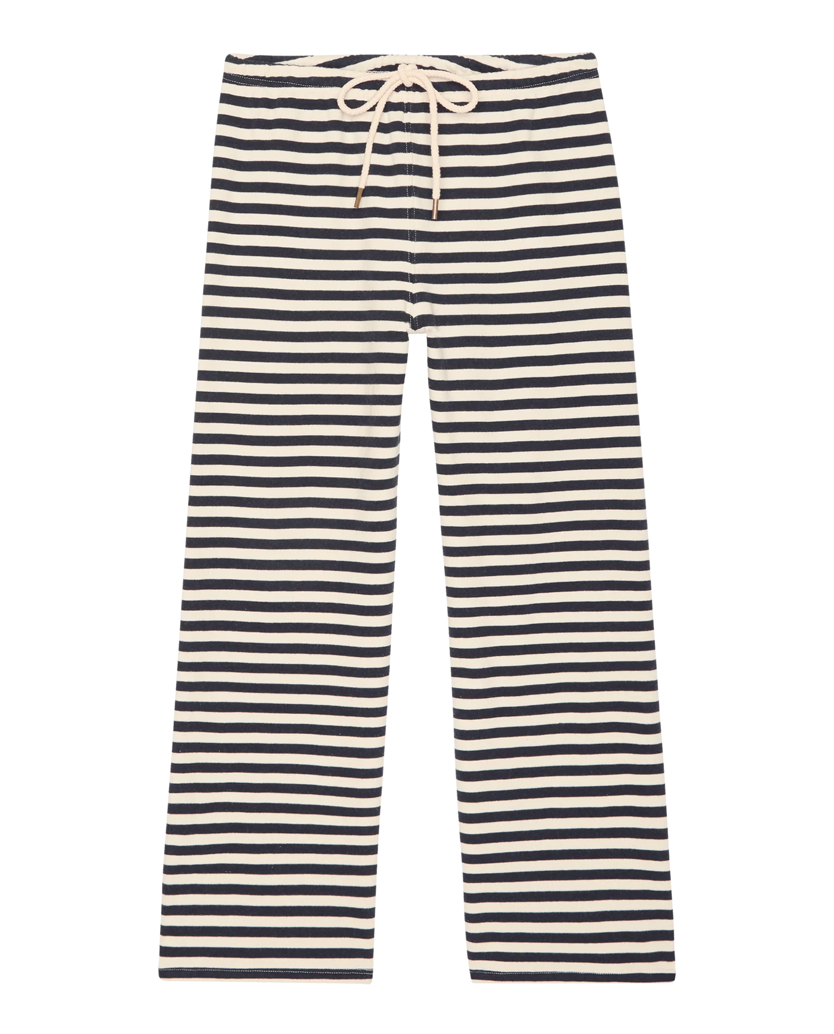 The Lap Sweatpant. -- Navy Sailor Stripe