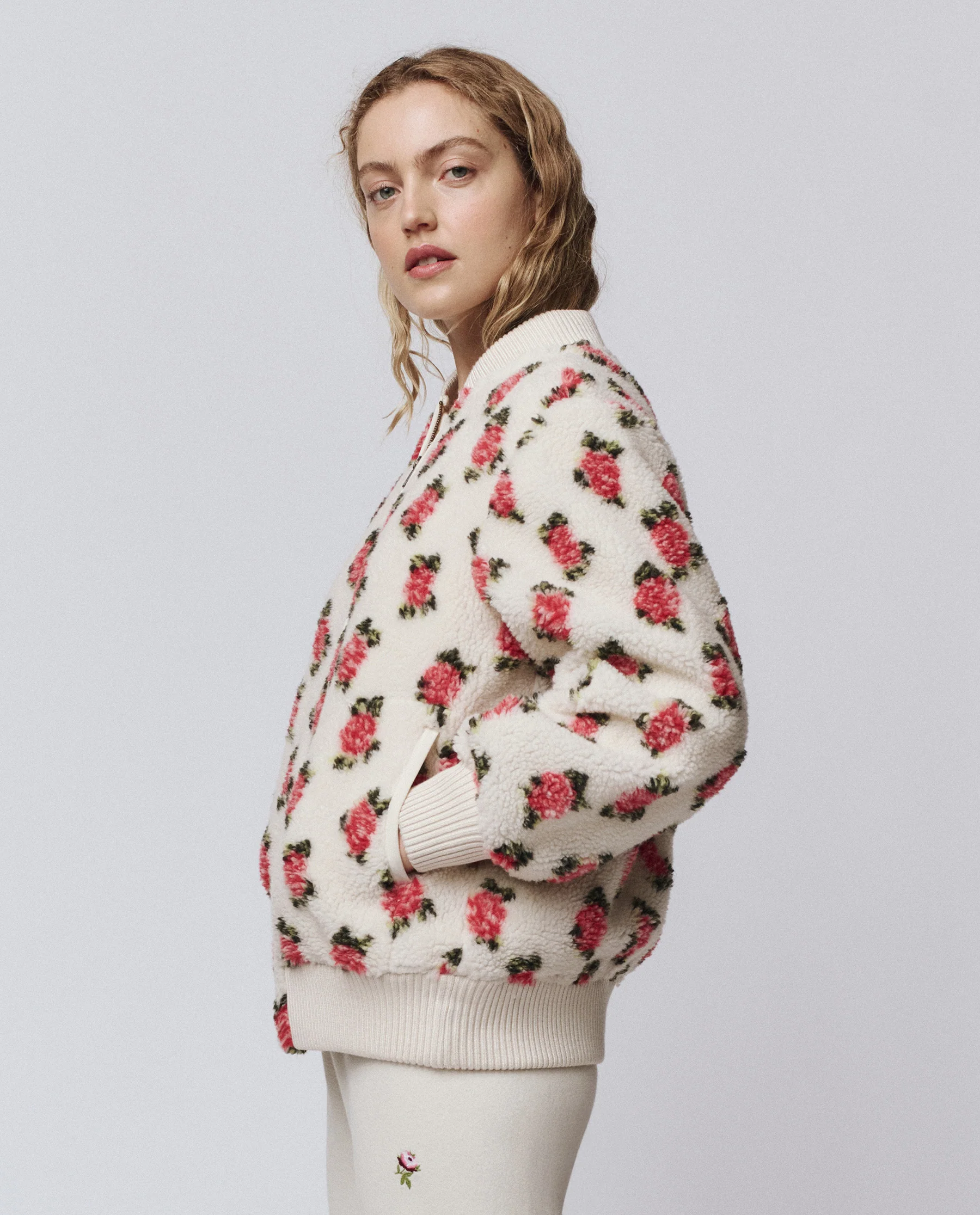 1826-the-zip-front-plush-bomber.-cream-rose-4.webp The Zip Front Plush Bomber. -- Cream Rose
