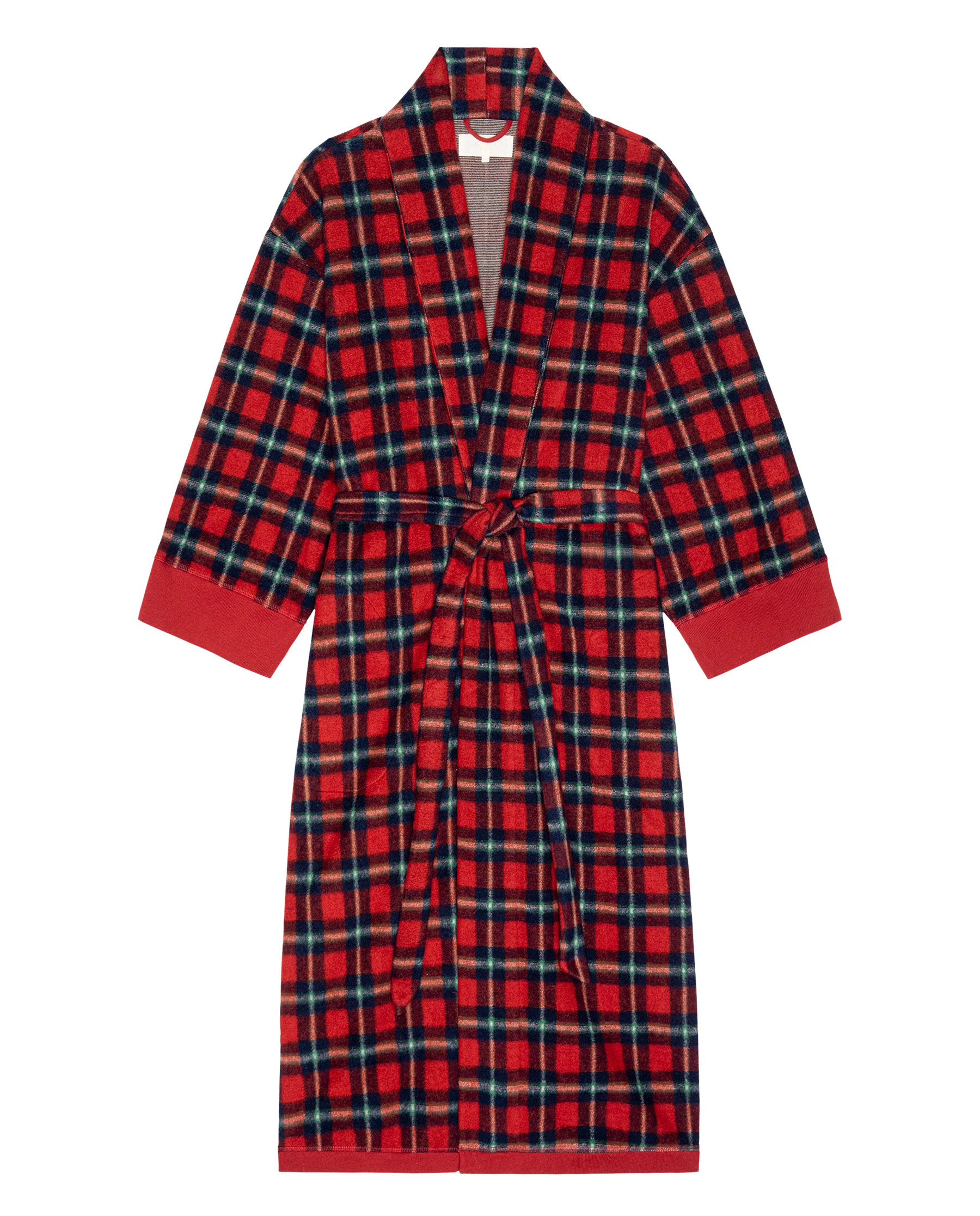 The Plush Fleece Robe. -- Cedarwoods Plaid