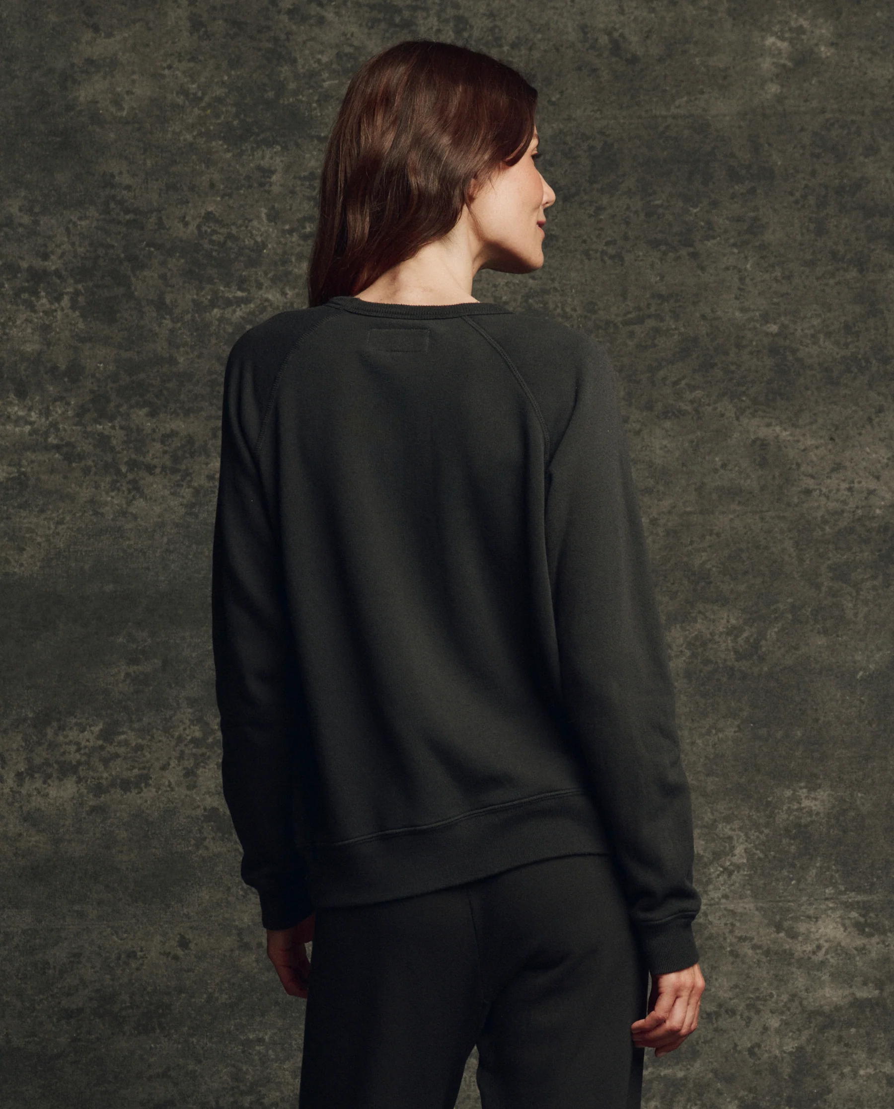 The Fleece Rookie Sweatshirt. Solid -- Almost Black