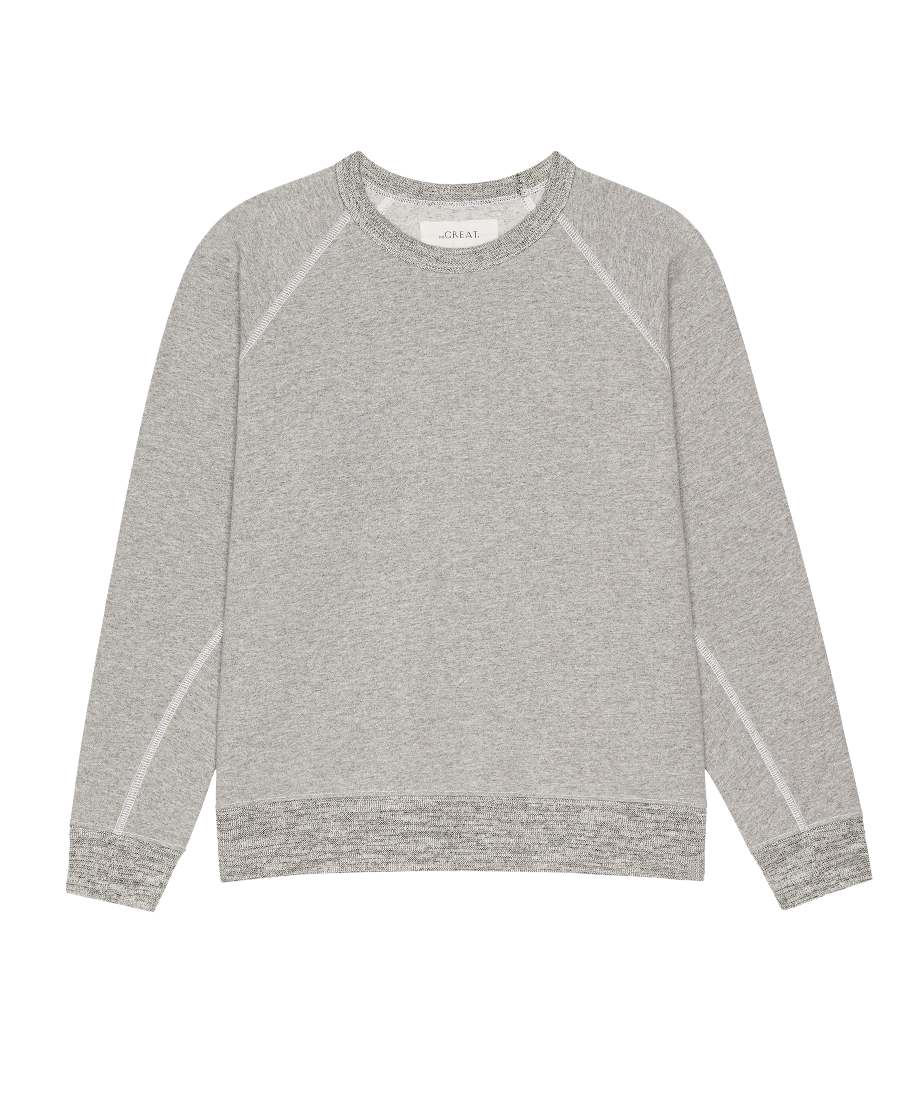 The Fleece Rookie Sweatshirt. Solid -- Heather Grey