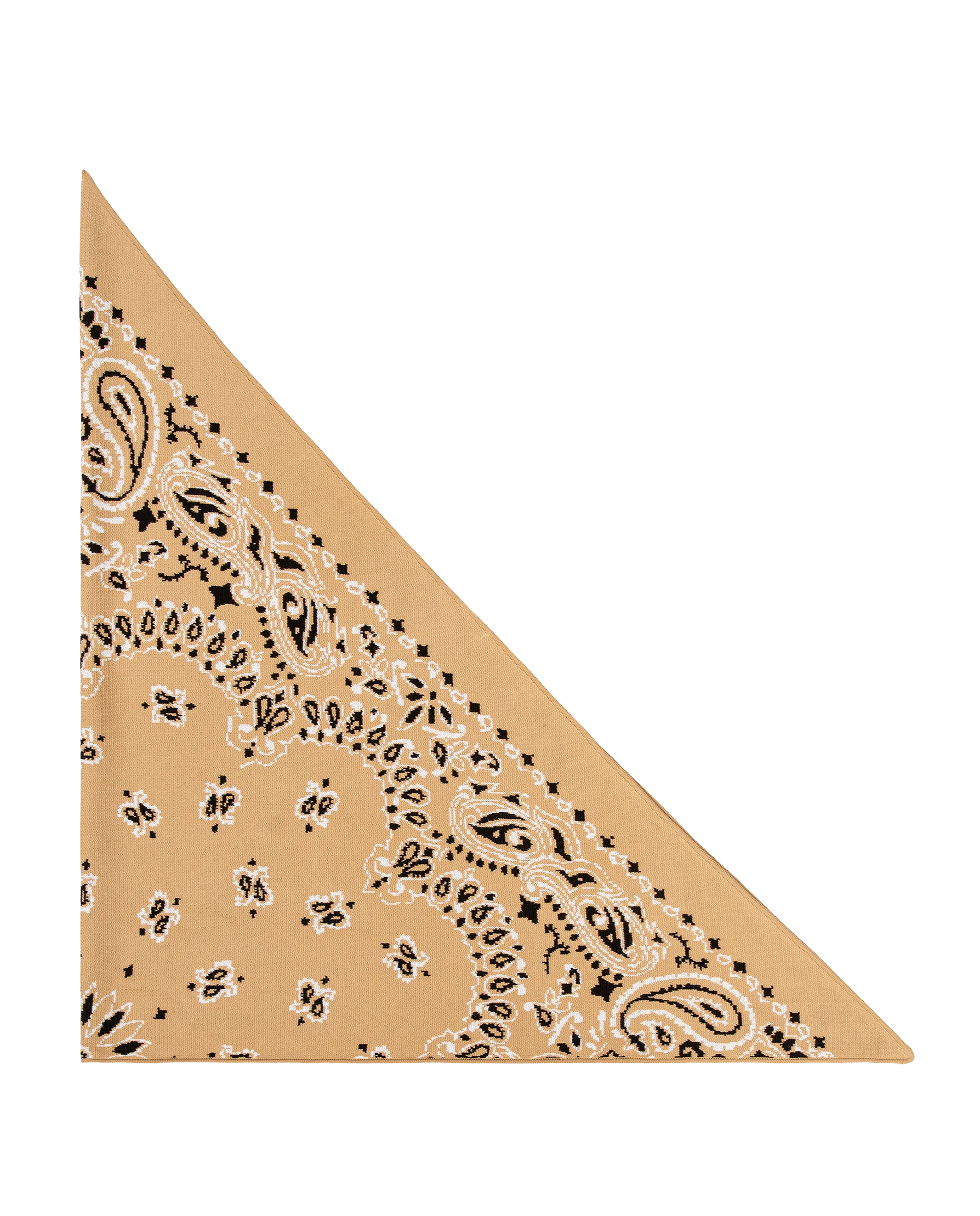 The Big Bandana Scarf. -- Camel