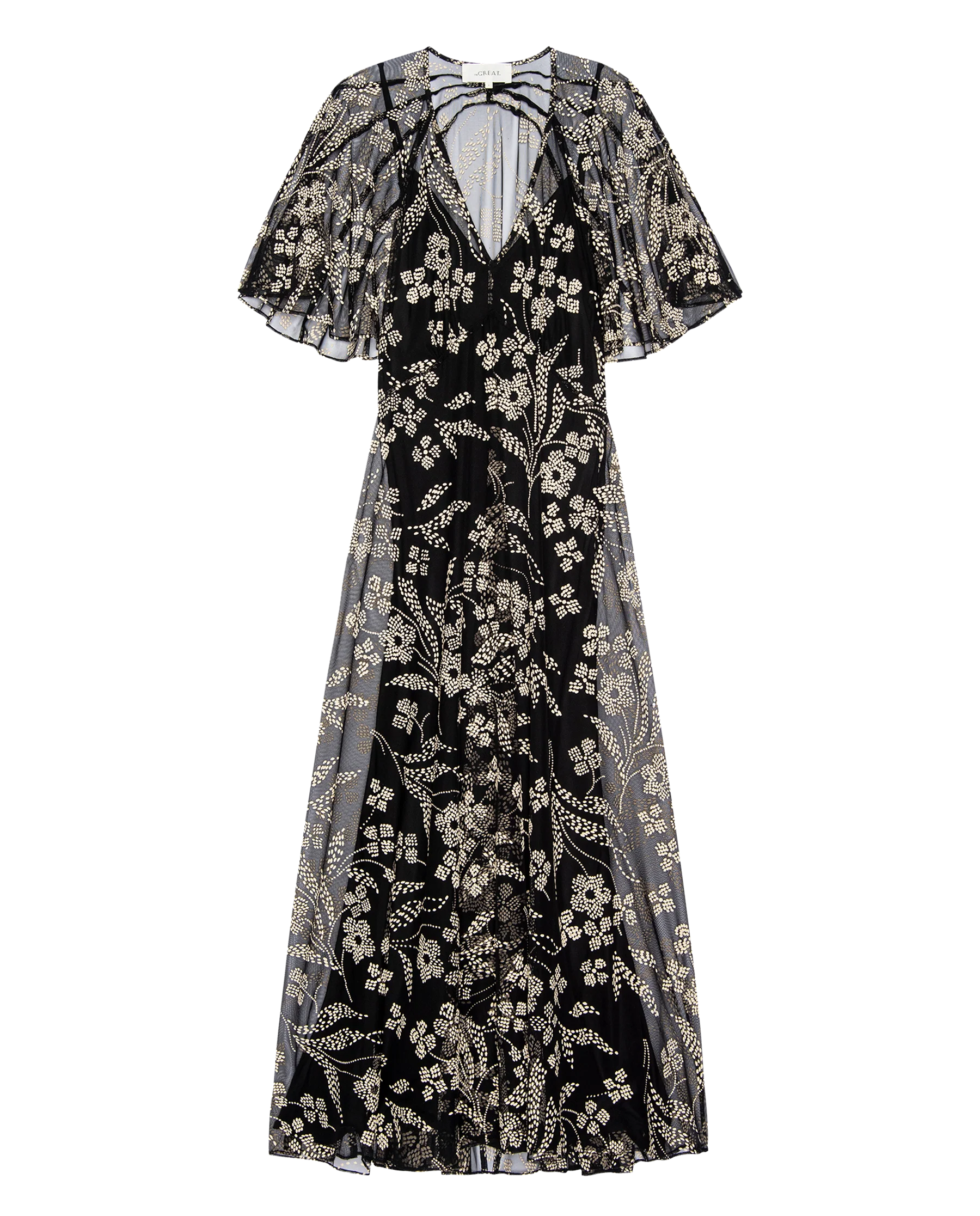 The Festal Dress. -- Brocade Floral