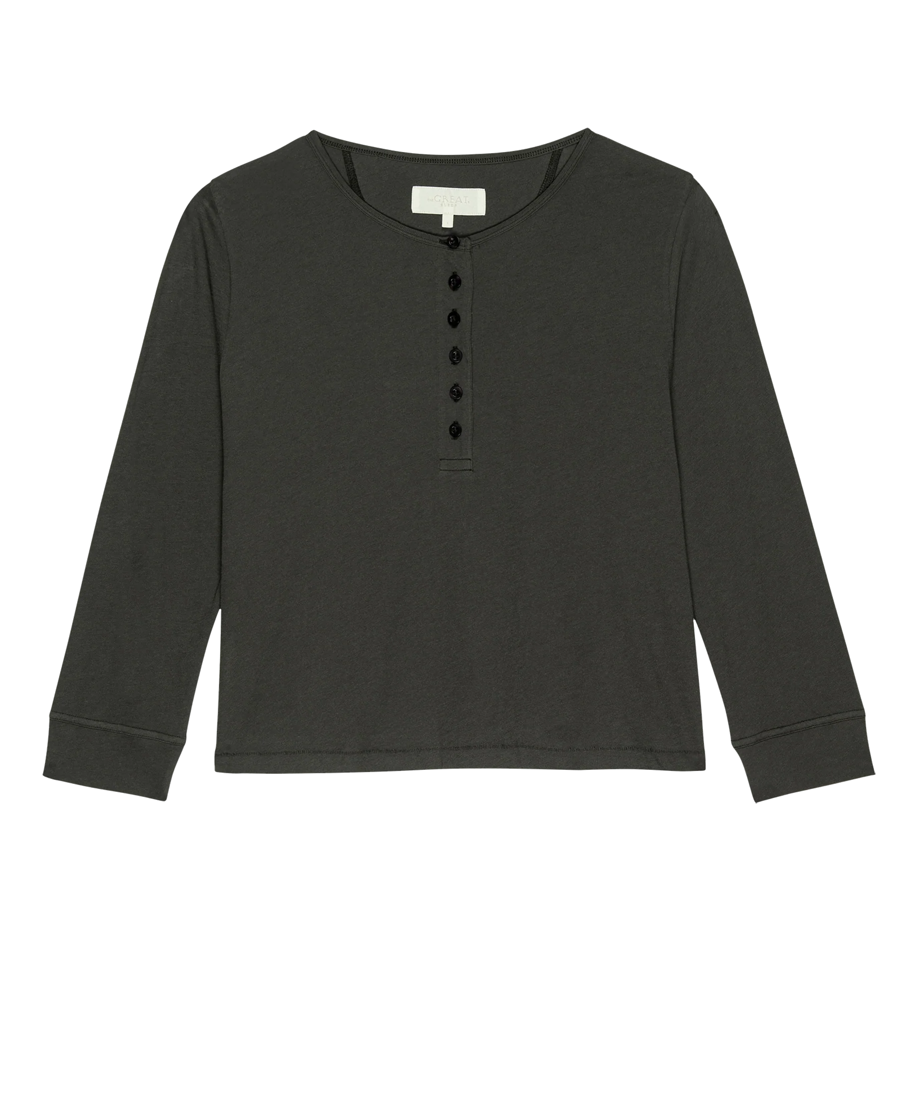 2050-the-crop-sleep-henley.-washed-black-5.webp The Crop Sleep Henley. -- Washed Black