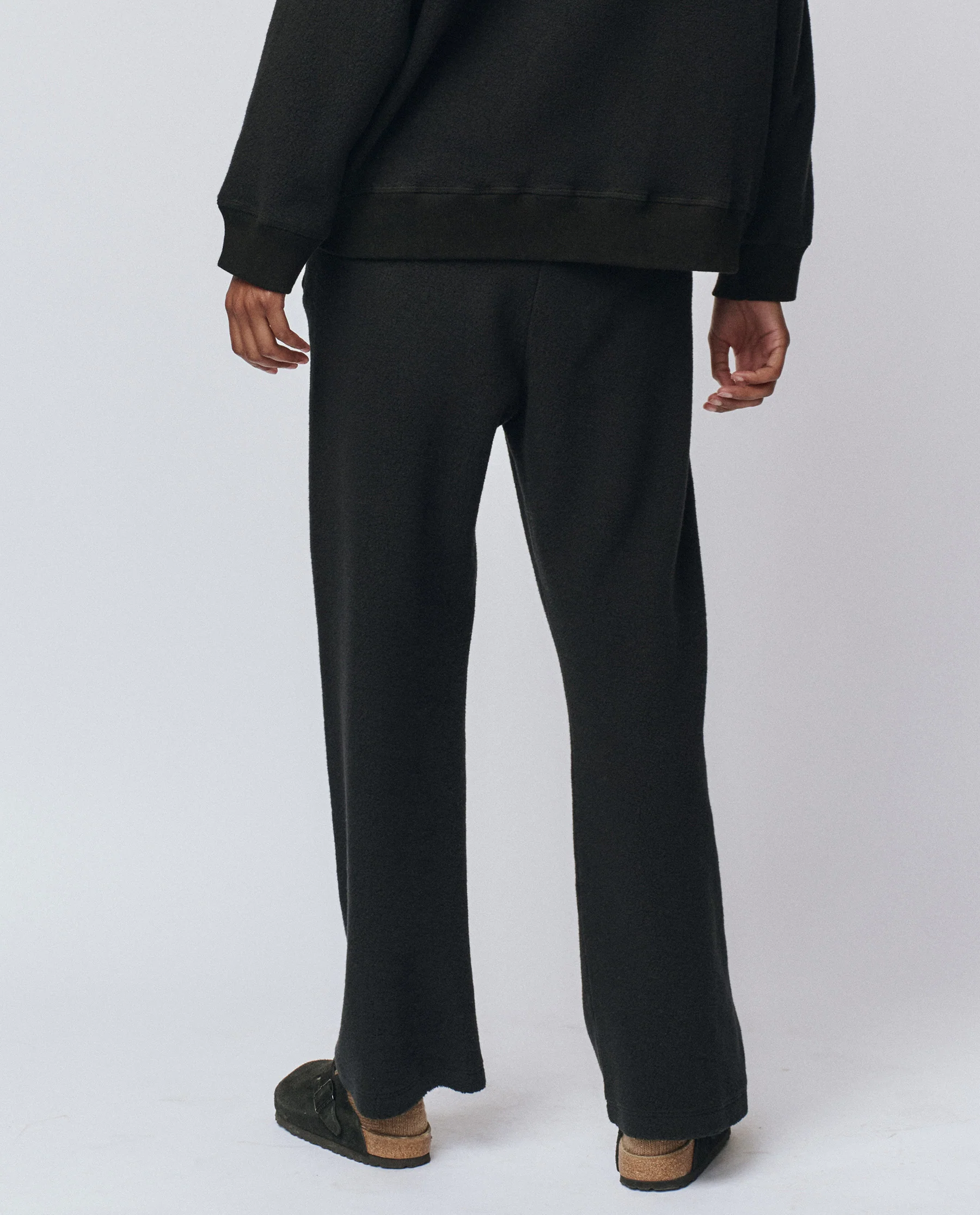 The Plush Victory Sweatpant. -- Almost Black
