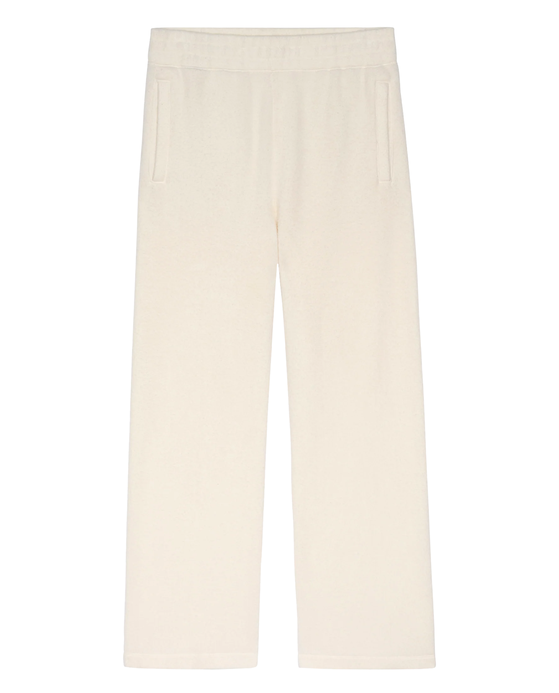 The Plush Victory Sweatpant. -- Washed White