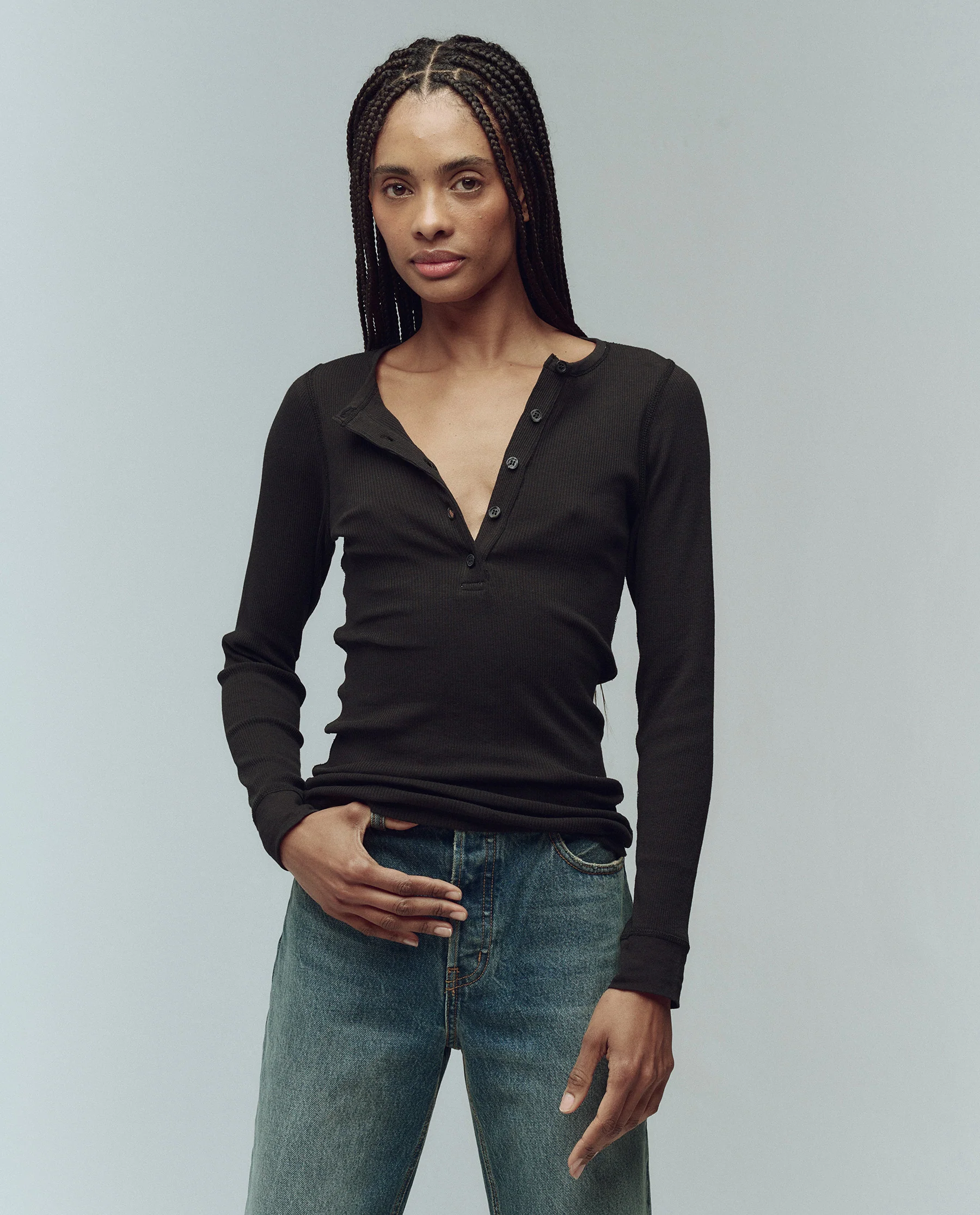 2076-the-baby-rib-henley.-almost-black-1.webp The Baby Rib Henley. -- Almost Black