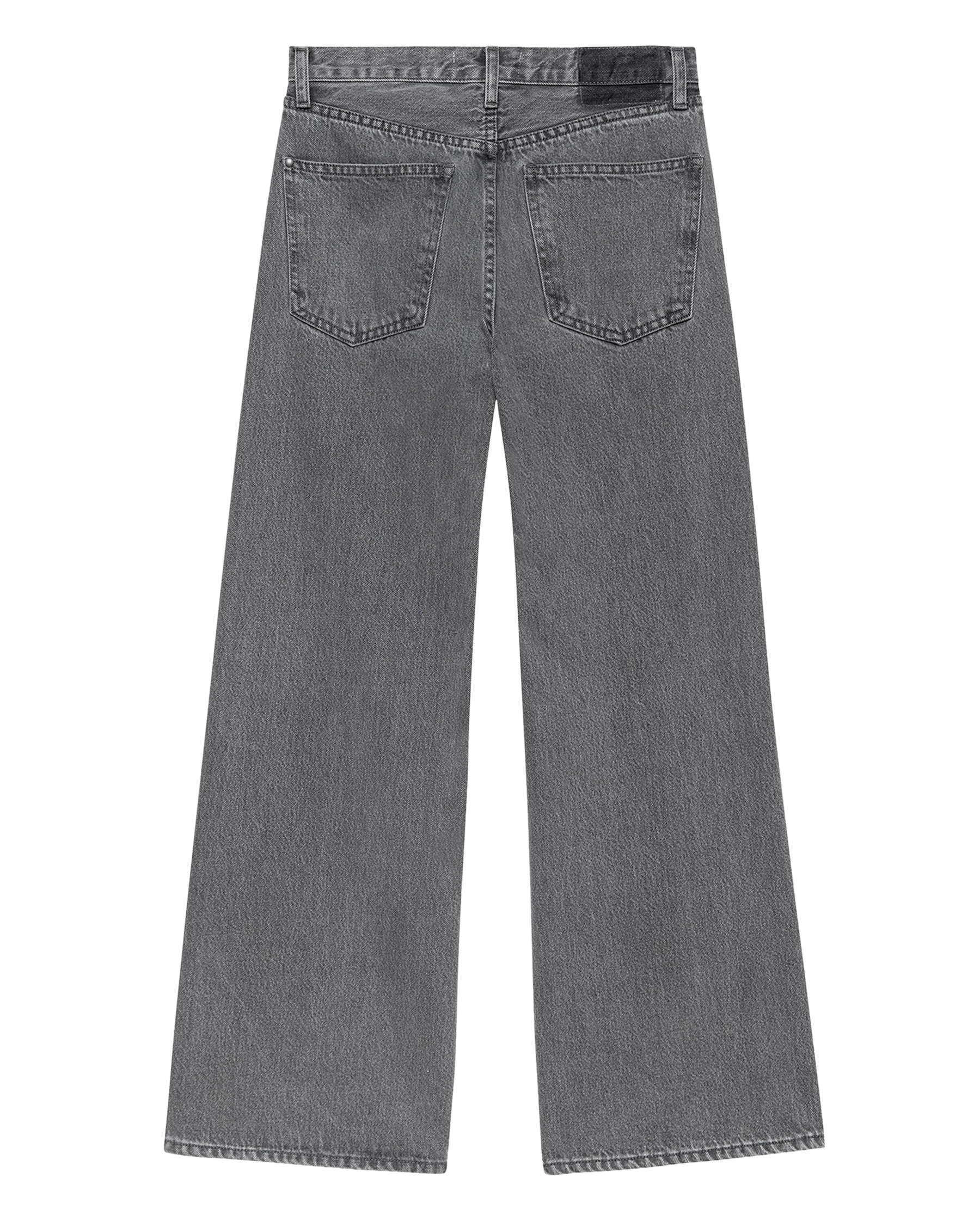 The Slouch Wide Leg Jean. -- Graphite Wash