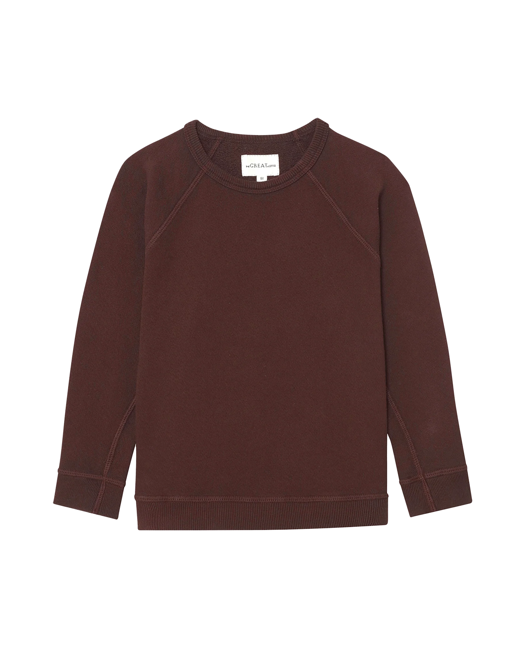 The Little College Sweatshirt. Solid -- Driftwood
