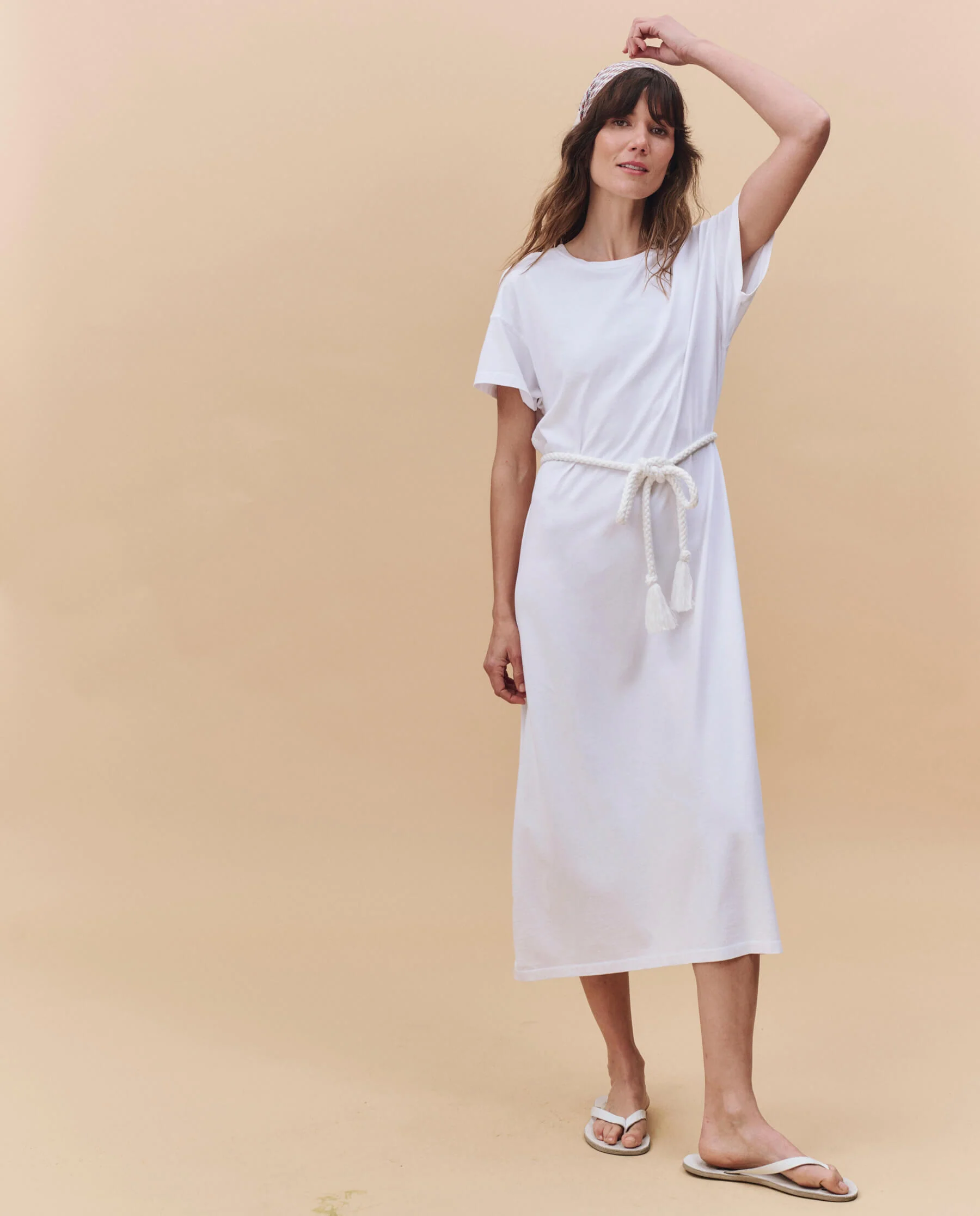 2276-the-boxy-tee-dress.-true-white-1.webp The Boxy Tee Dress. -- True White