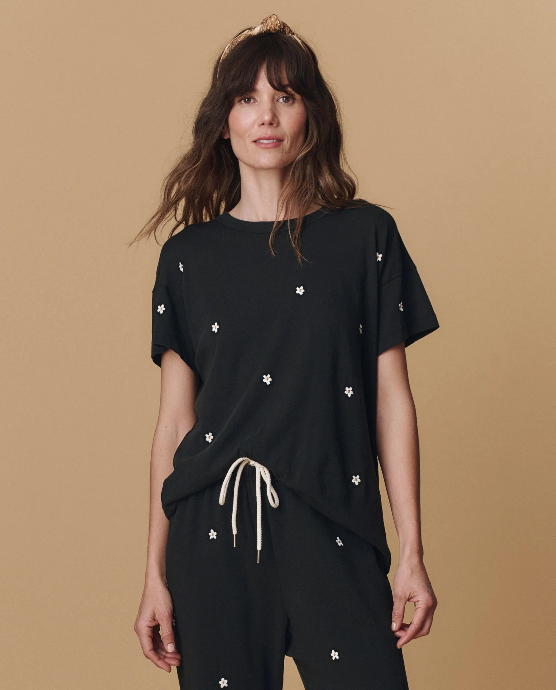 2296-the-boxy-crew.-embroidered-almost-black-with-daisy-embroidery-1.webp The Boxy Crew. Embroidered -- Almost Black With Daisy Embroidery