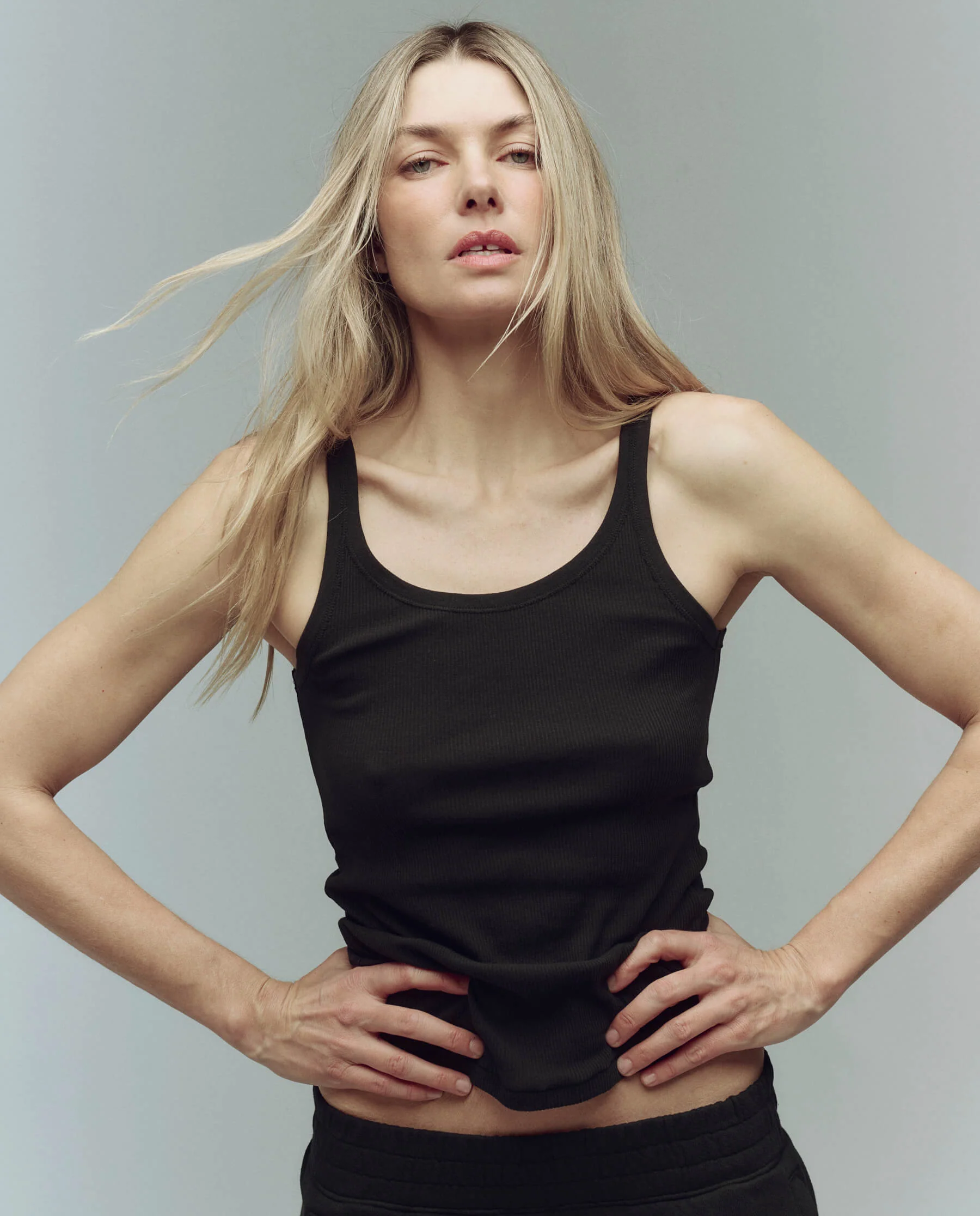 The Baby Rib Tank. -- Almost Black