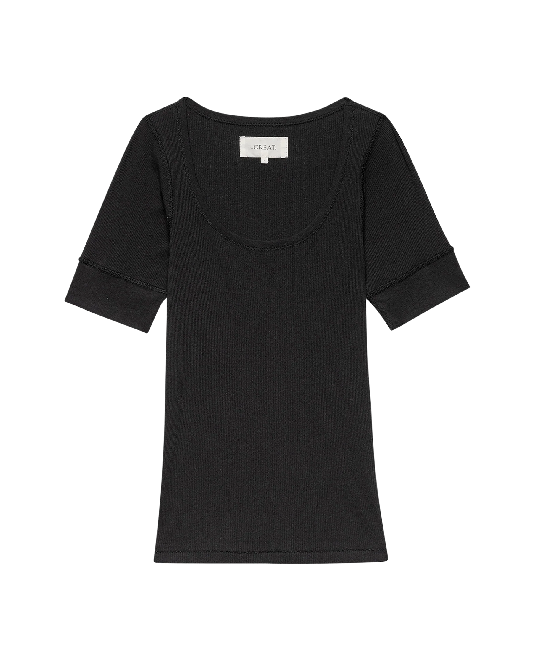 The Baby Rib Ballet Tee. -- Almost Black