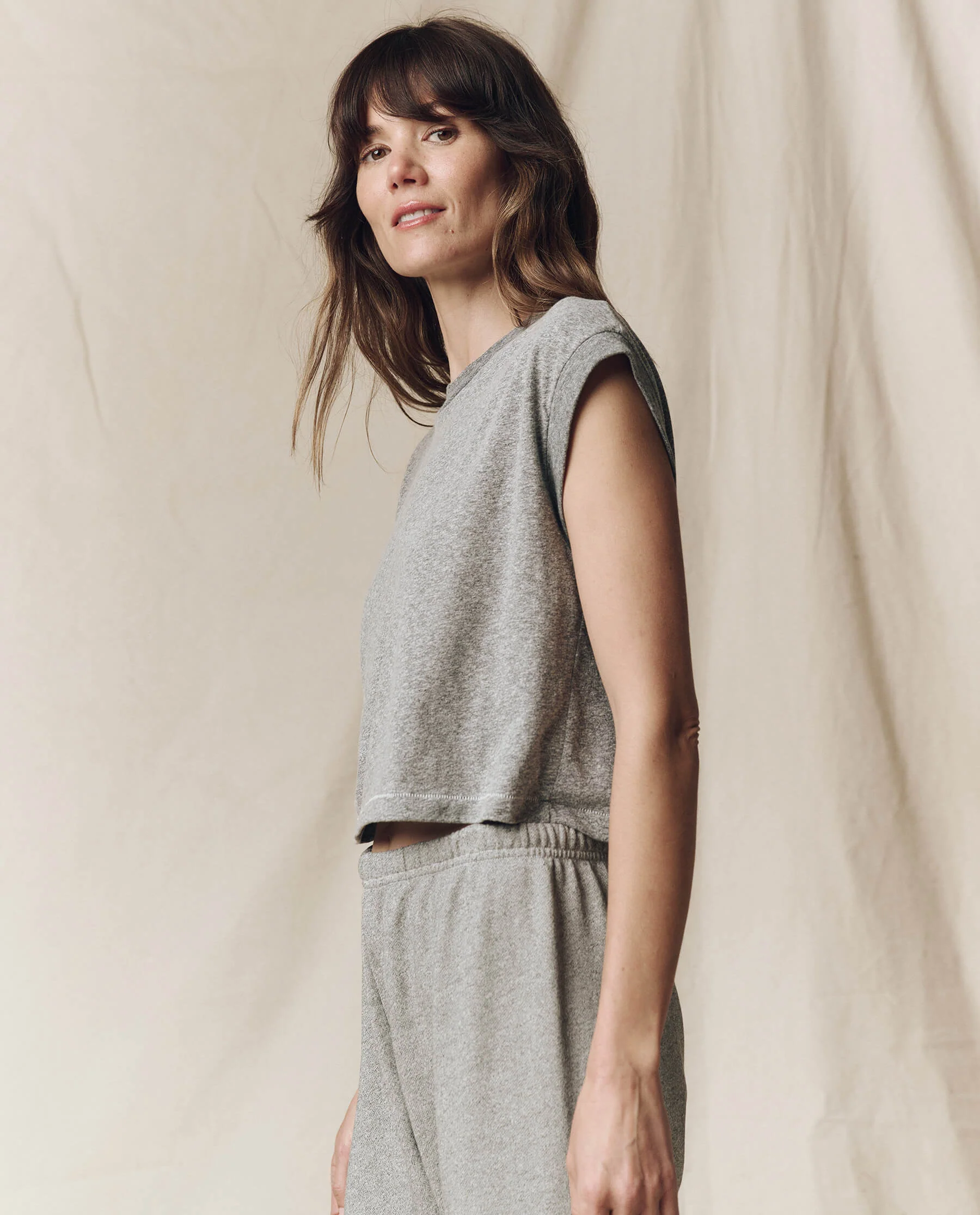 2381-the-square-tee.-heather-grey-3.webp The Square Tee. -- Heather Grey