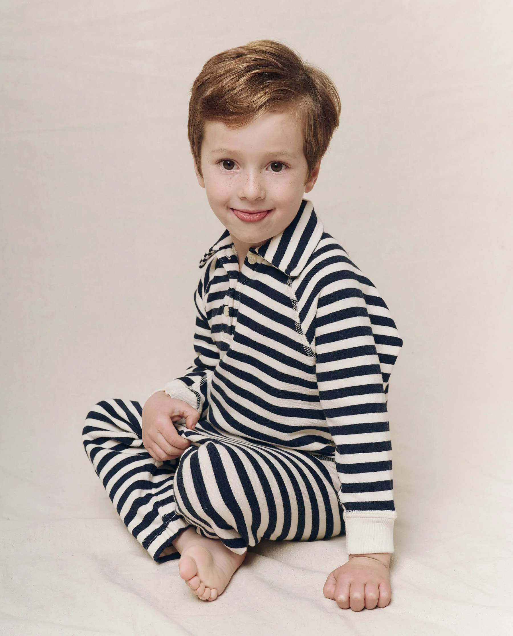 2432-the-little-rugby-sweatshirt.-navy-sailor-stripe-3.webp The Little Rugby Sweatshirt. -- Navy Sailor Stripe