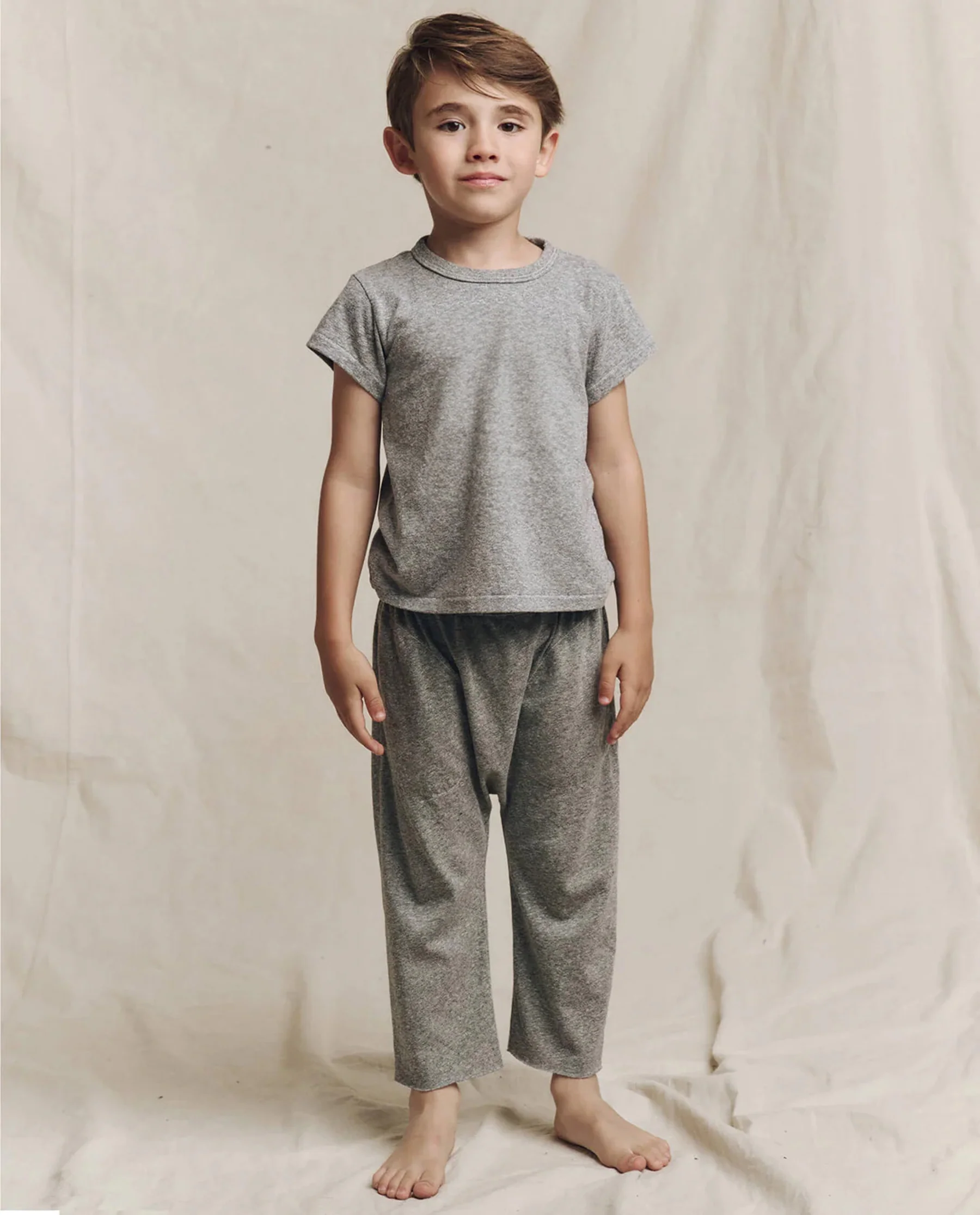 The Little Boxy Crew. Solid  -- Heather Grey