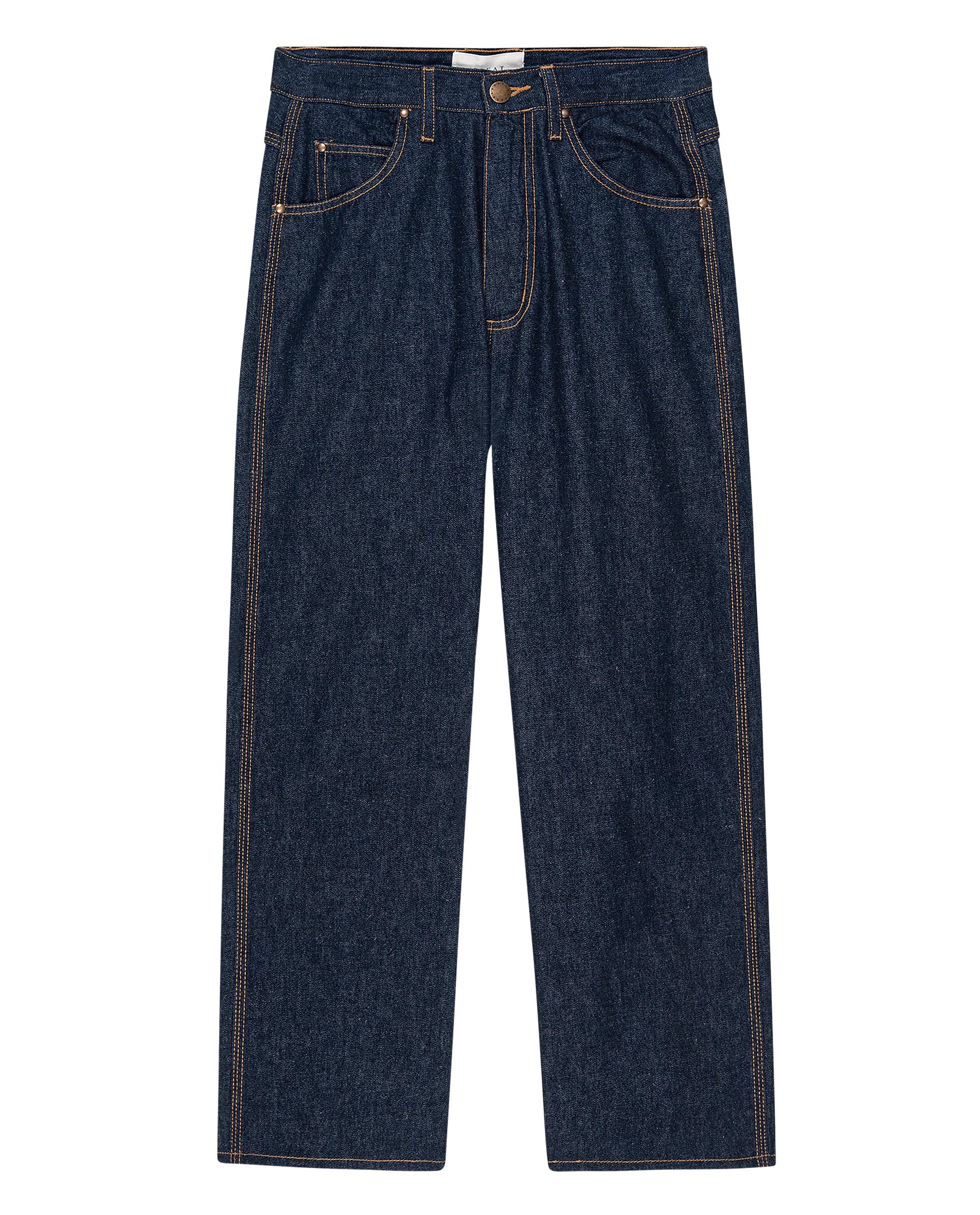 The Cropped Workwear Jean. -- Rinse