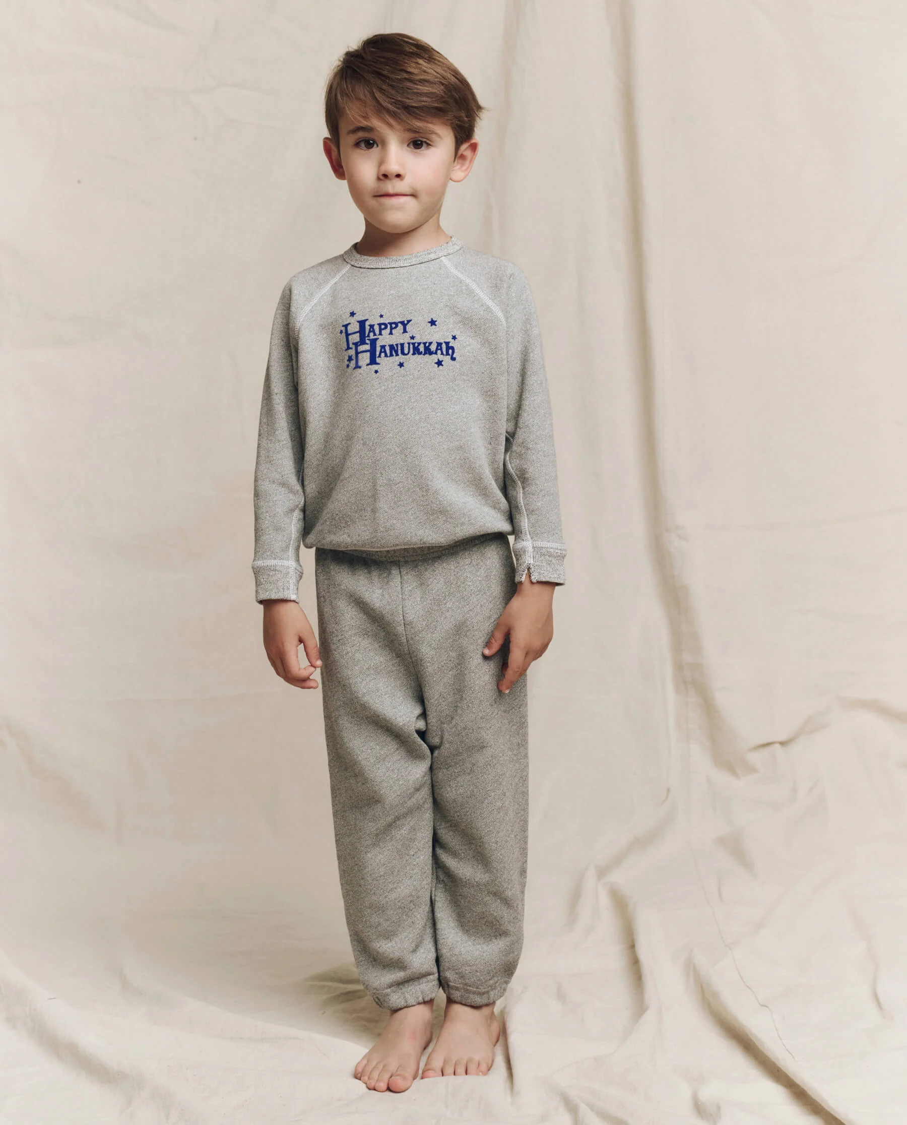 The Little Stadium Sweatpant. Solid -- Varsity Grey