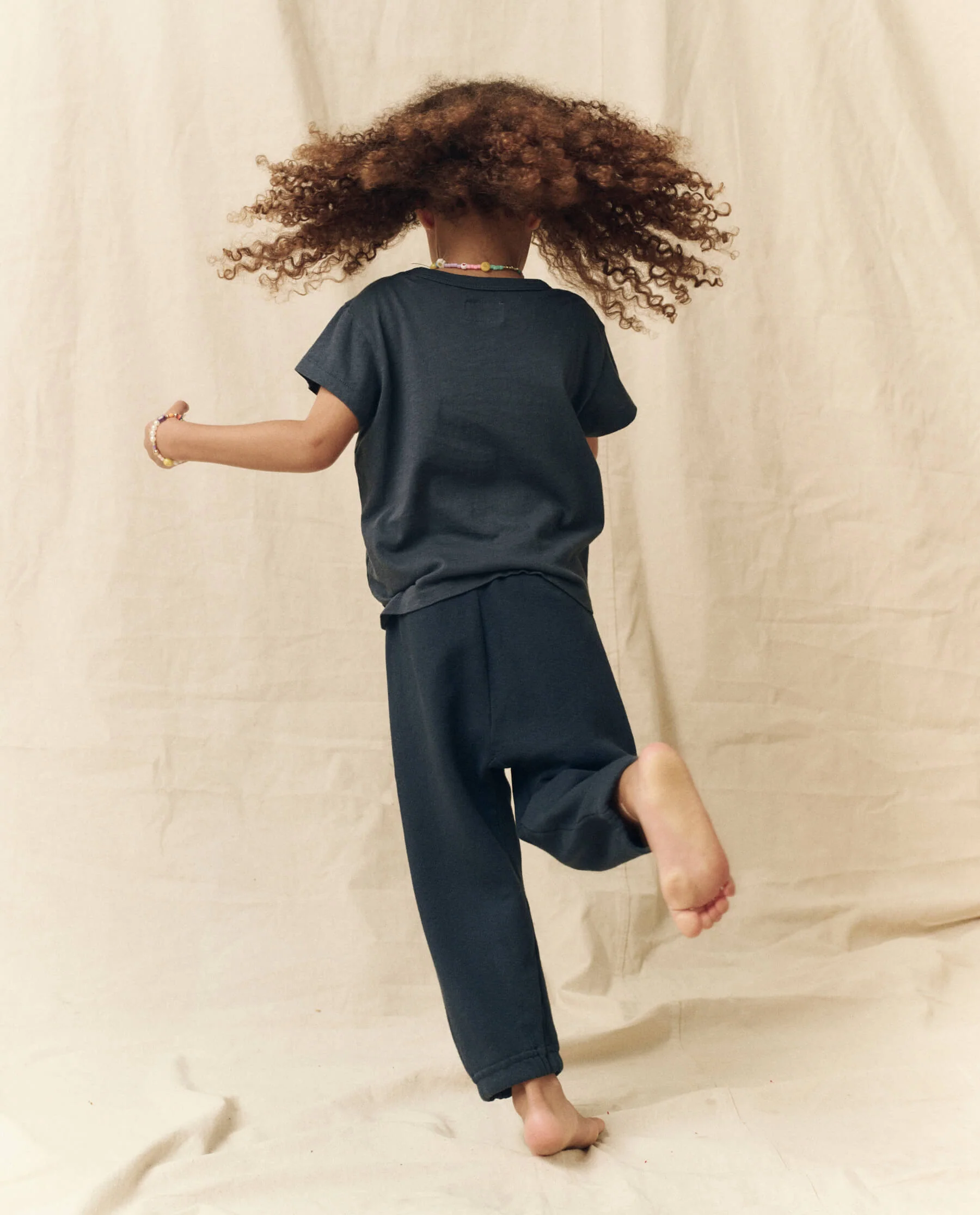The Little Stadium Sweatpant. Solid -- True Navy