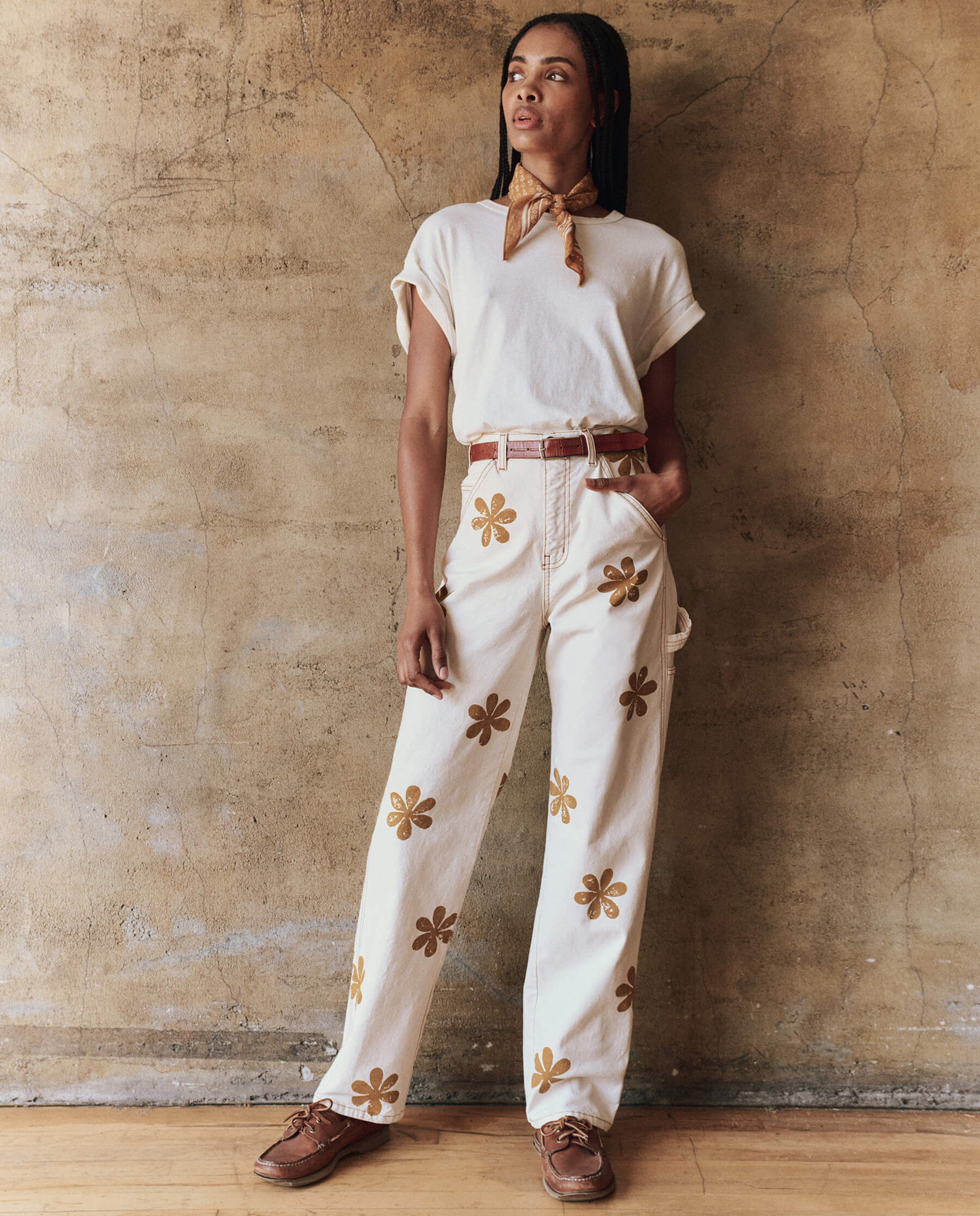 2728-the-carpenter-pant-with-daisy-stamp.-natural-5.jpg The Carpenter Pant with Daisy Stamp. -- Natural