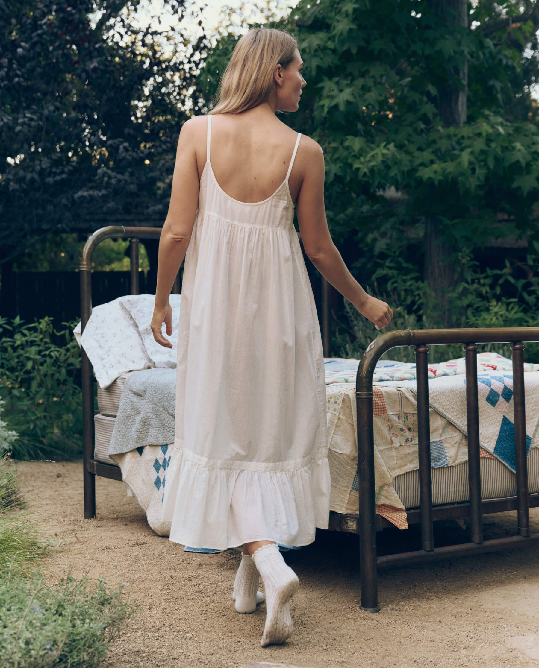 2923-the-eyelet-ruffle-tank-night-dress.-true-white-5.jpg The Eyelet Ruffle Tank Night Dress. -- True White