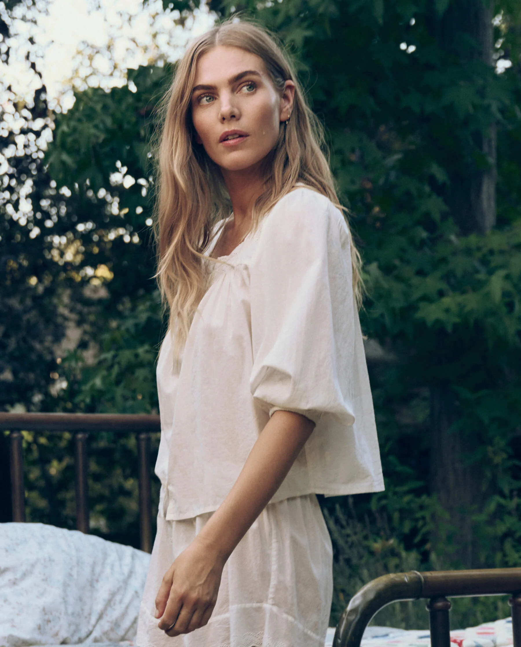 2928-the-eyelet-button-sleep-top.-true-white-2.webp The Eyelet Button Sleep Top. -- True White