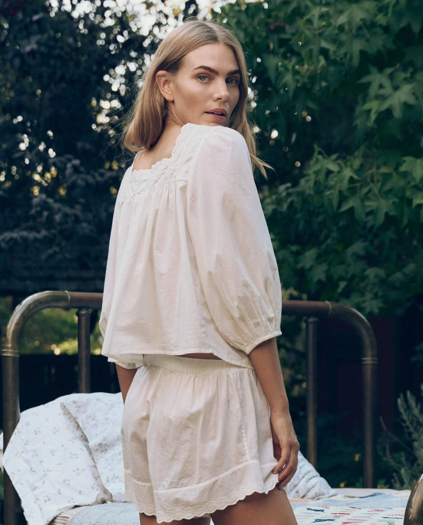 2928-the-eyelet-button-sleep-top.-true-white-4.webp The Eyelet Button Sleep Top. -- True White
