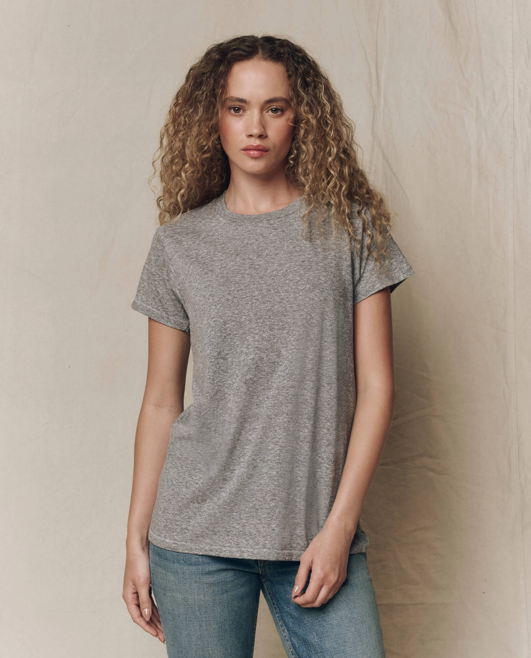 2938-the-slim-tee.-solid-heather-grey-1.jpg The Slim Tee. Solid -- Heather Grey