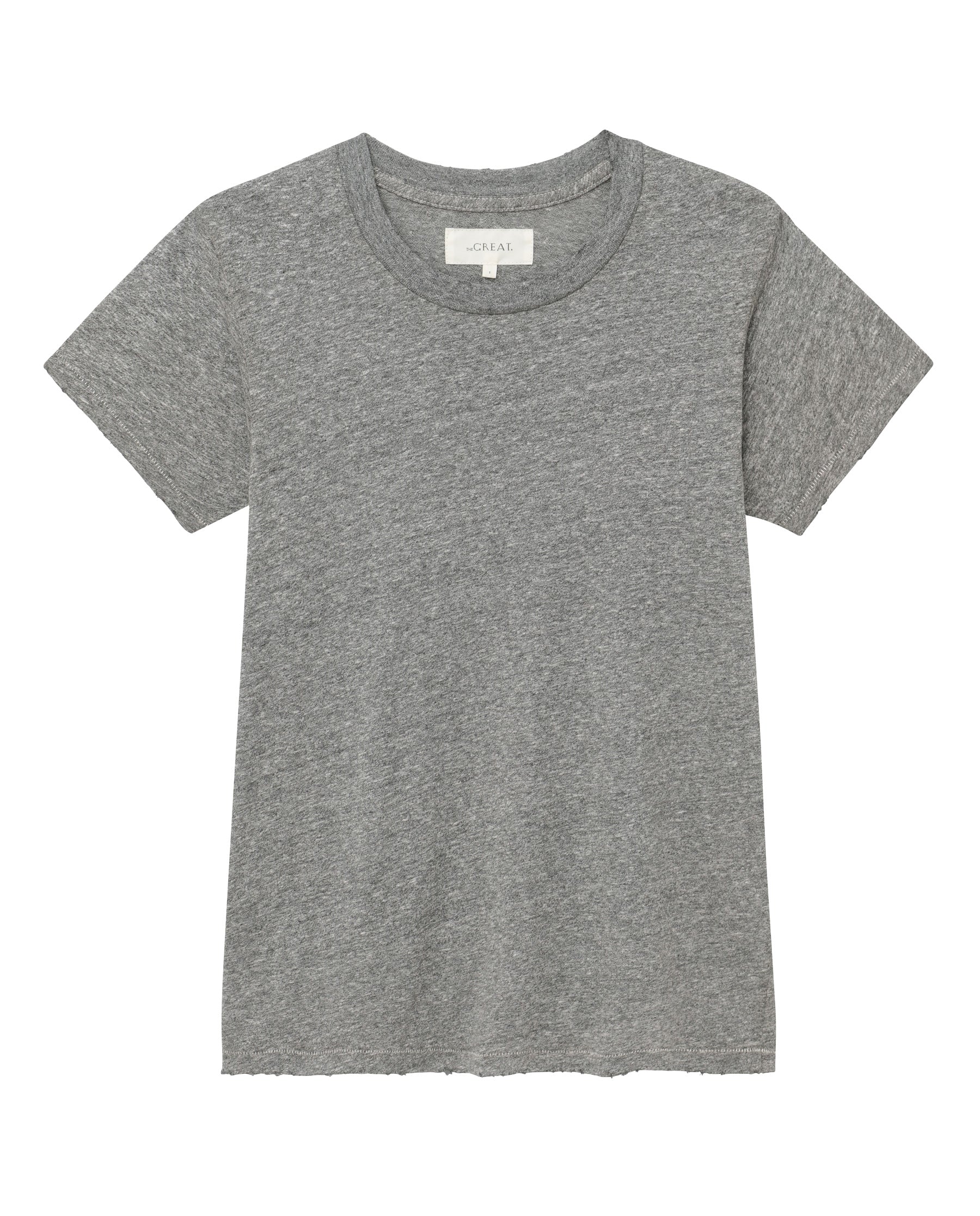 2938-the-slim-tee.-solid-heather-grey-6.jpg The Slim Tee. Solid -- Heather Grey