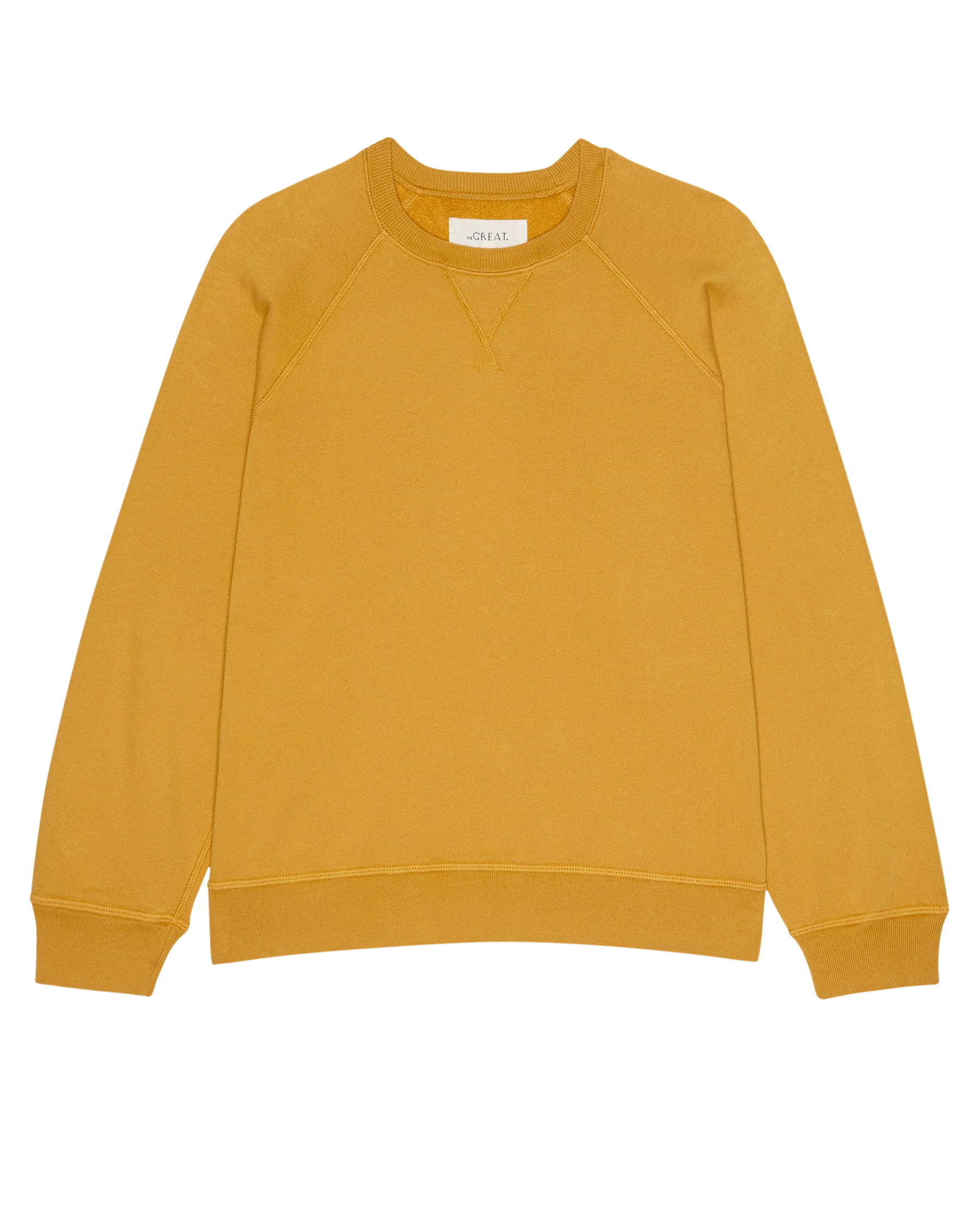 The Fleece Slouch Sweatshirt. Solid -- Bright Yellow